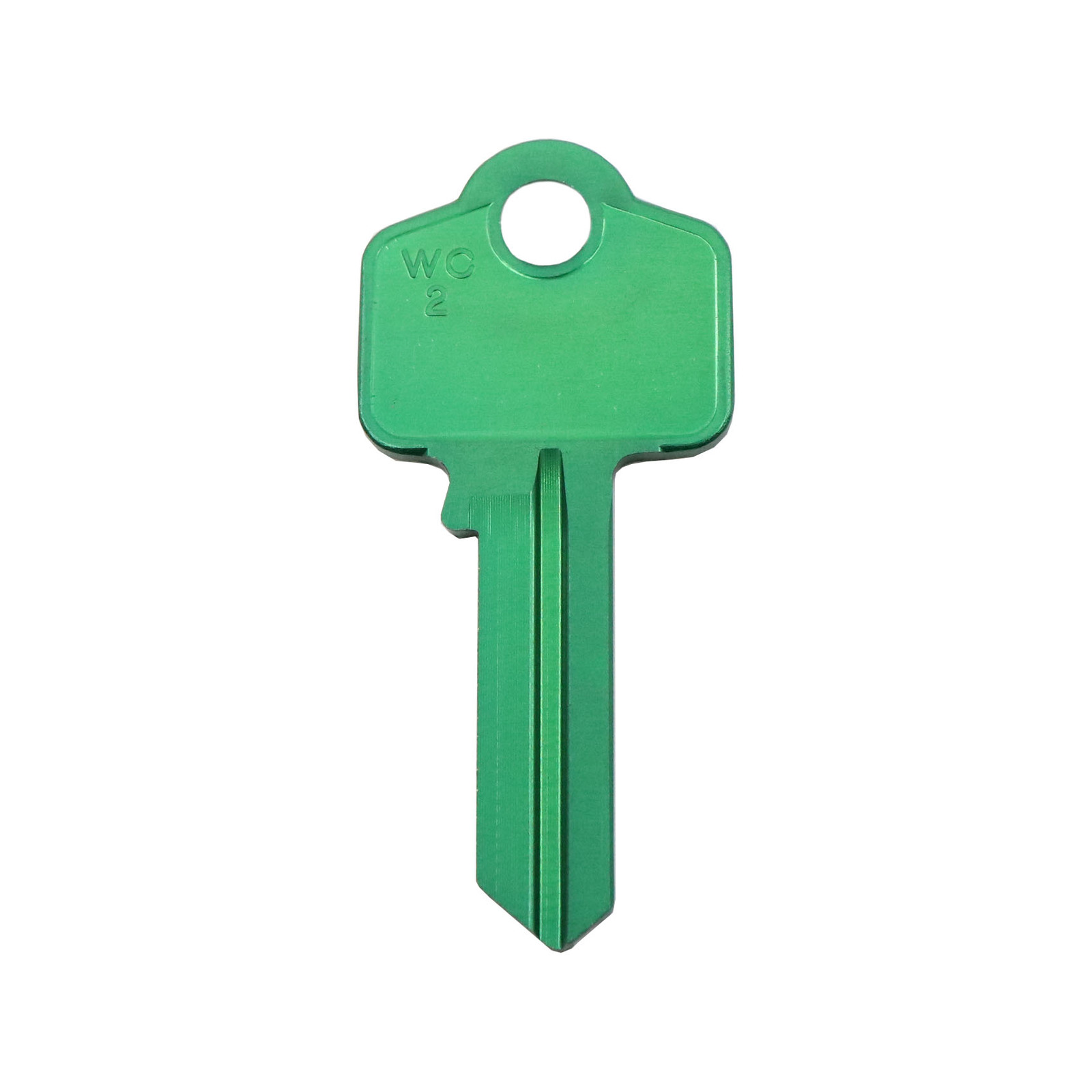 EHI WO2-WC2 Green Blank Key