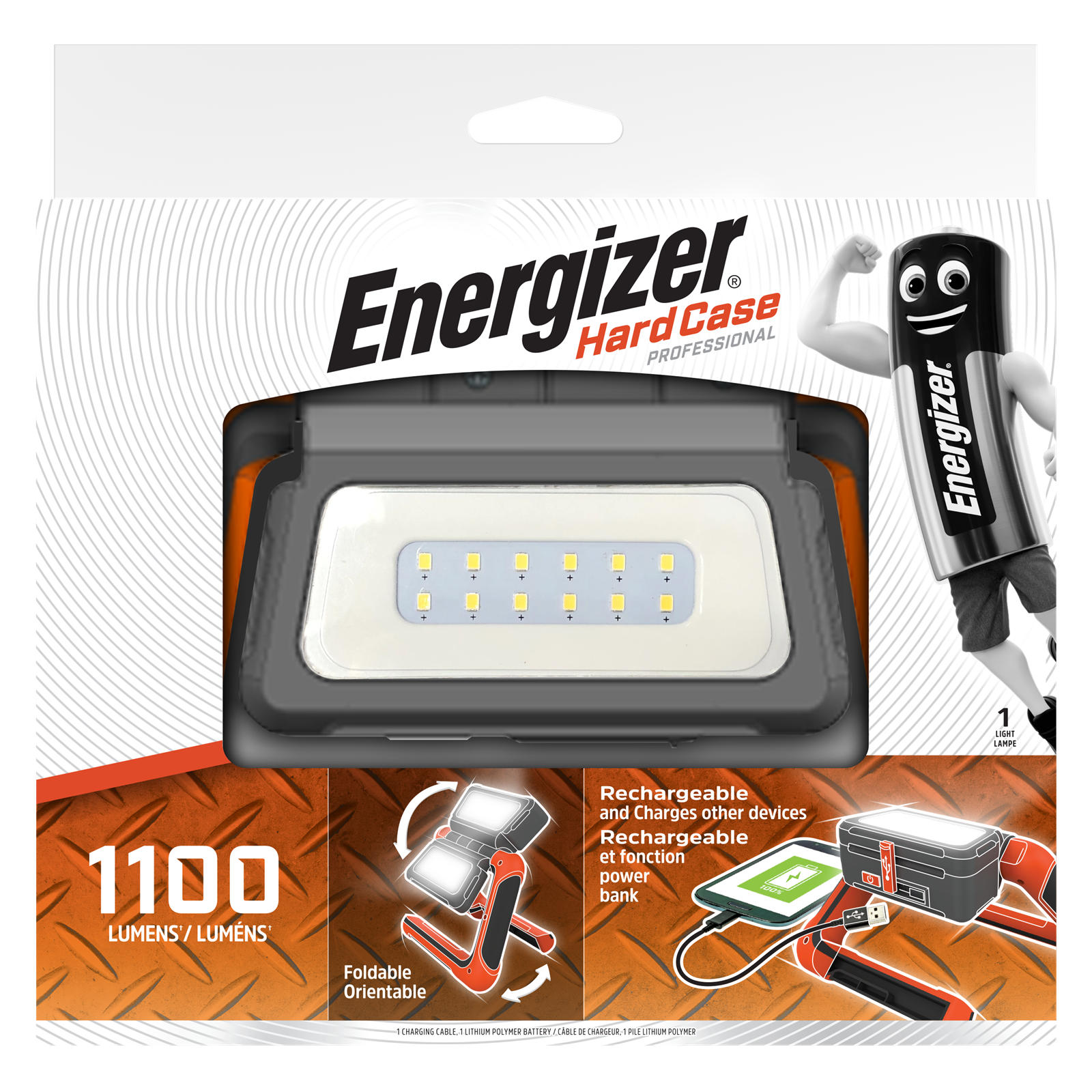 Energizer 1100 Lumen Hard Case Pro Panel Rechargeable Work Light Torch 3 Energizer 1100 Lumen Hard Case Pro Panel Rechargeable Work Light Torch