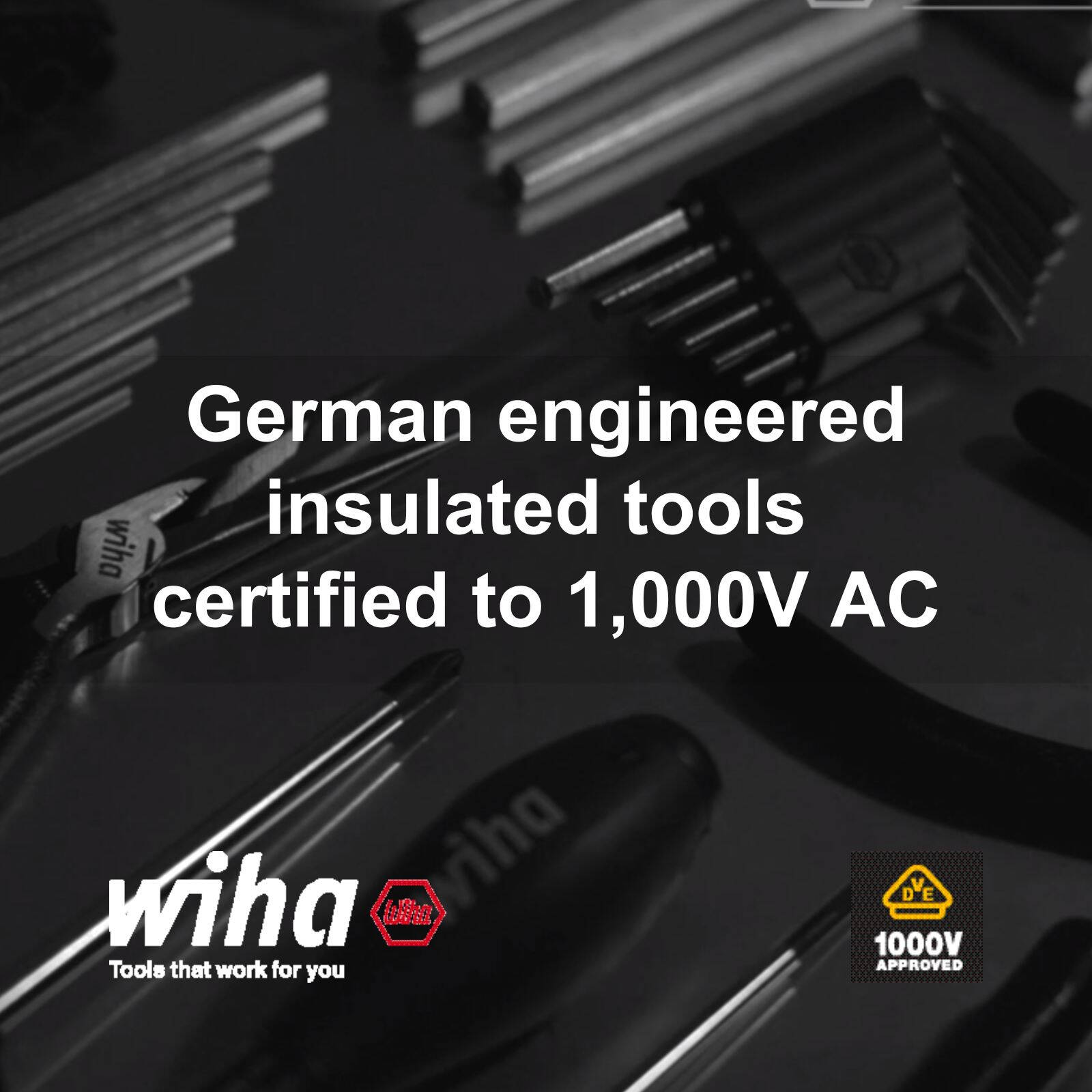 Wiha PH No.2 100mm VDE Softfinish Phillips Screwdriver Insulated Electricians Blade 10 Wiha PH No.2 100mm VDE Softfinish Phillips Screwdriver Insulated Electricians Blade