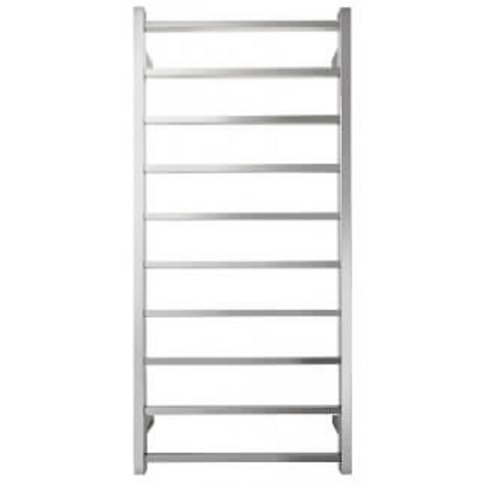 Forme 10 Bar Square Heated Towel Rail