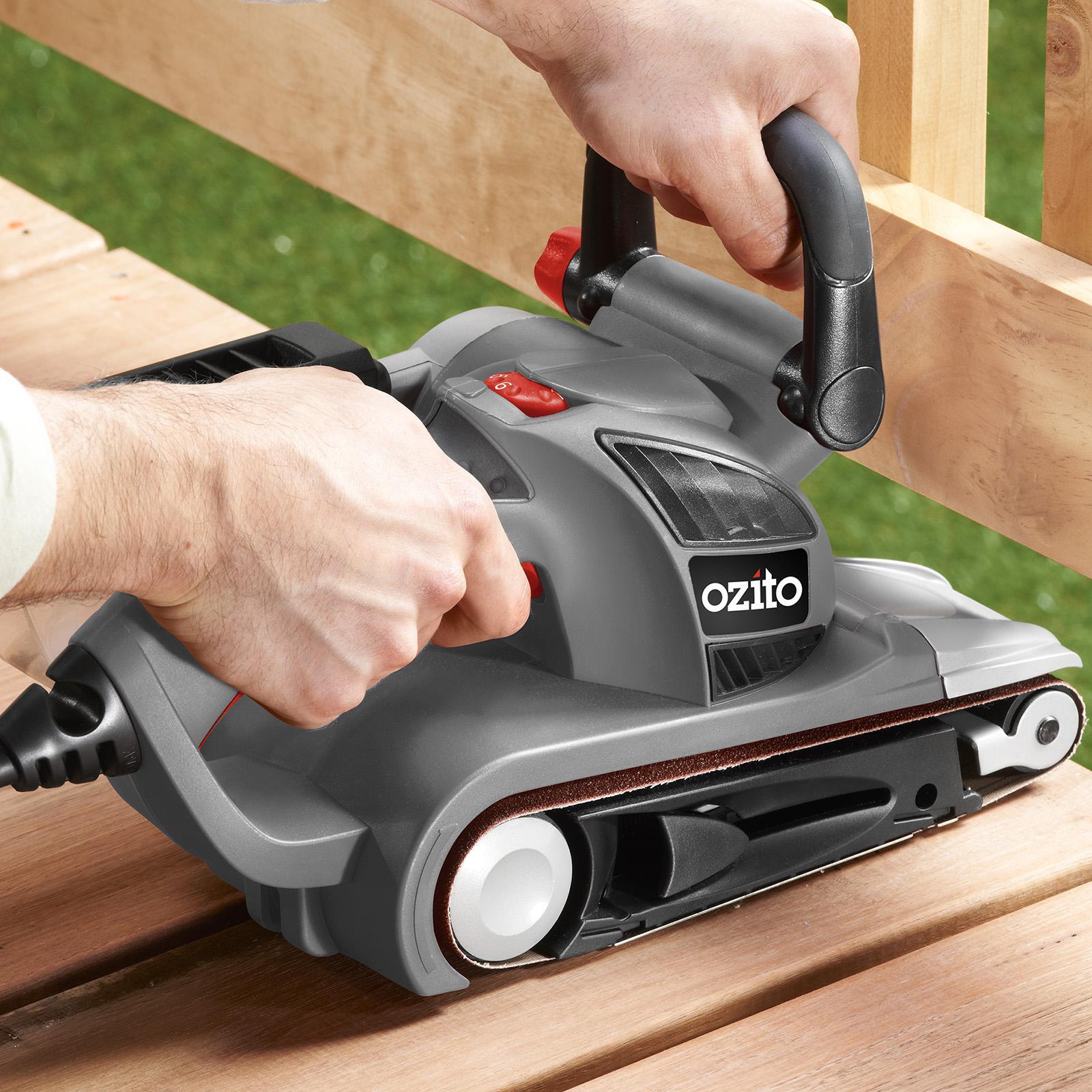 Ozito 75 x 533mm 850W Variable Speed Belt Sander 6 Ozito 75 x 533mm 850W Variable Speed Belt Sander