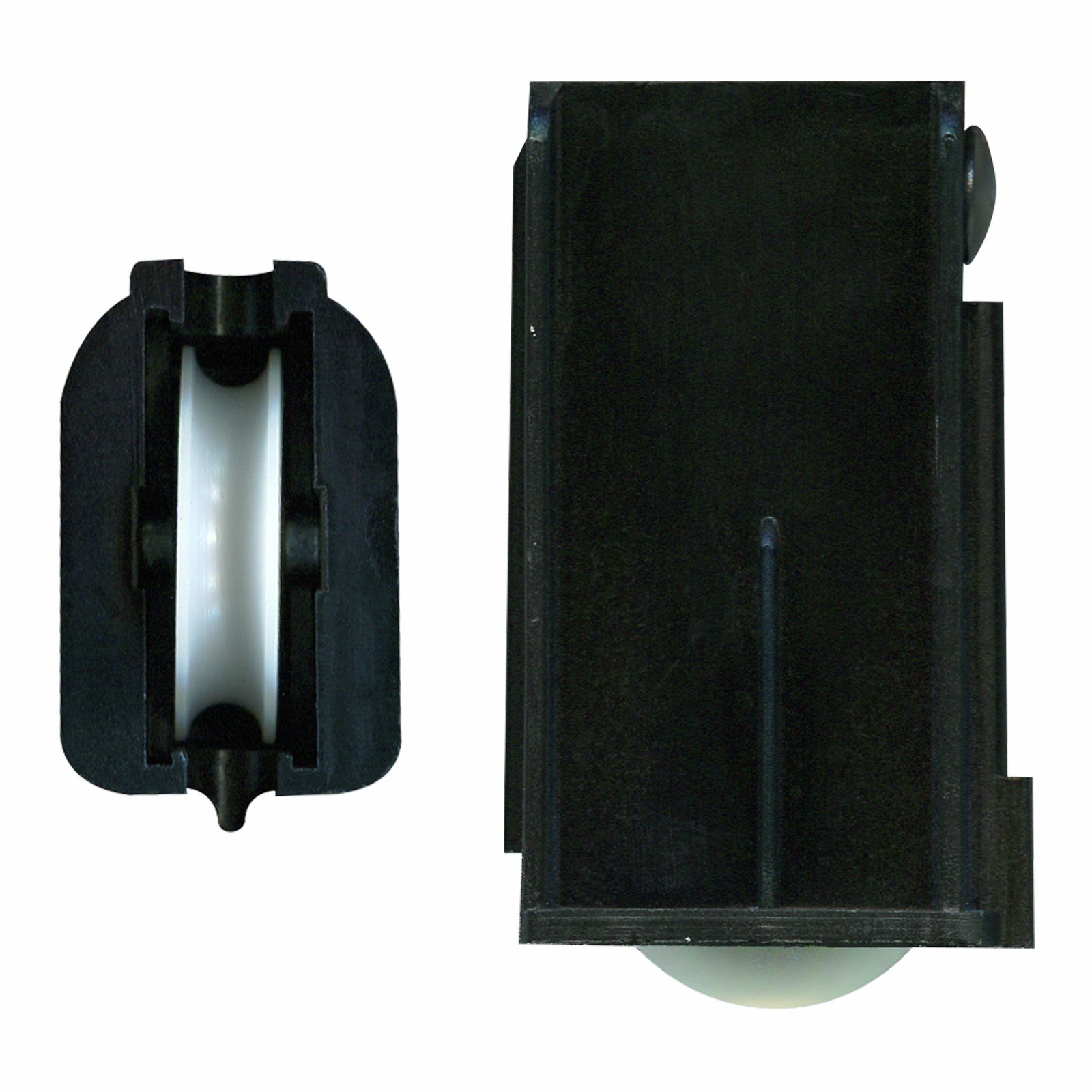 Rolltrak Heavy Duty Adjustable Nylon Carriage And Acetal Roller With Spring