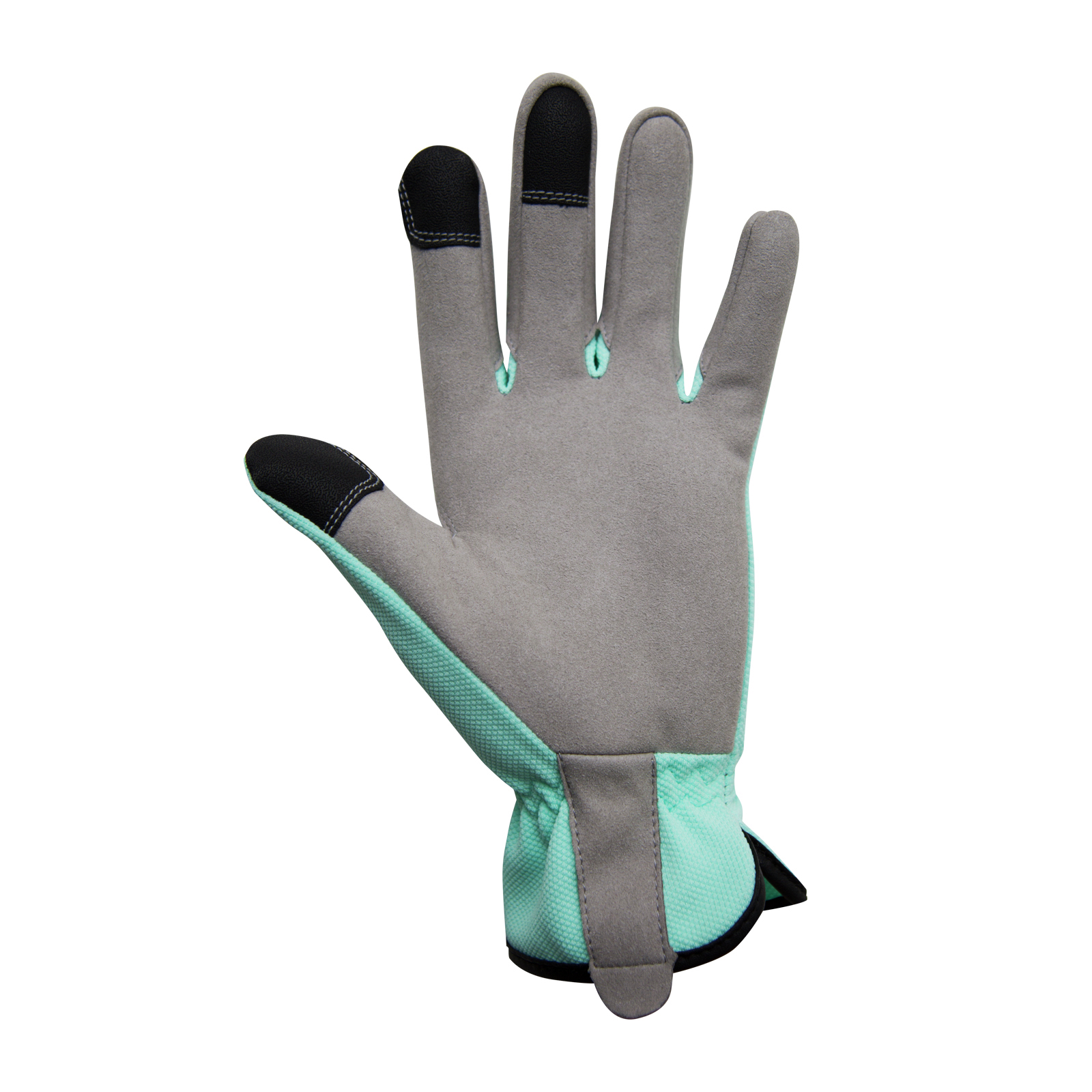 Cyclone Large Teal Flexitec Garden Gloves - Large 3 Cyclone Large Teal Flexitec Garden Gloves - Large