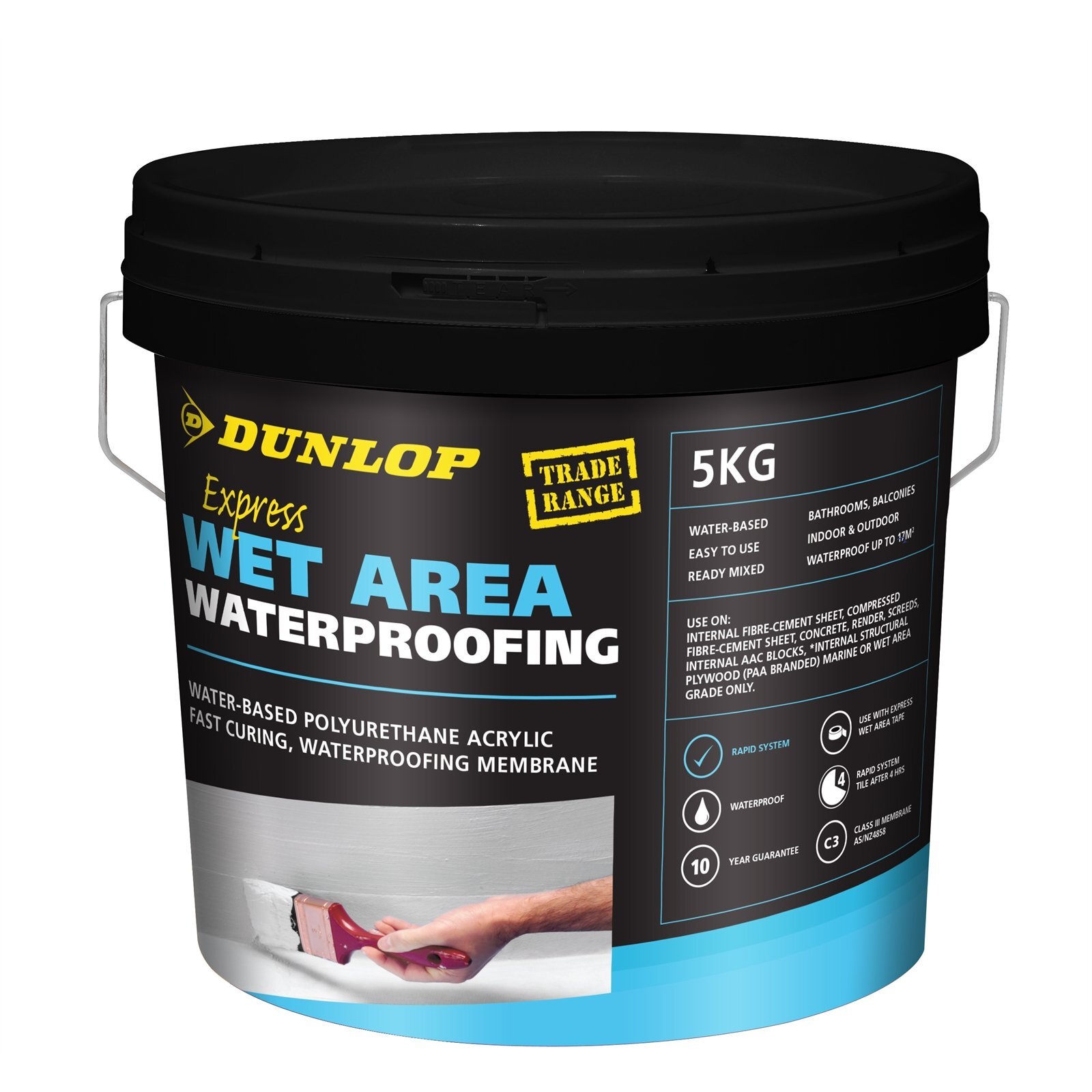 Dunlop 5kg Trade Range Express Wet Area Waterproofing