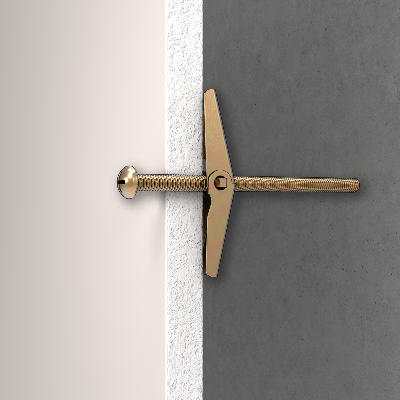 Ramset 3 / 16" x 100mm Round Head Spring Toggle - 2 Pack