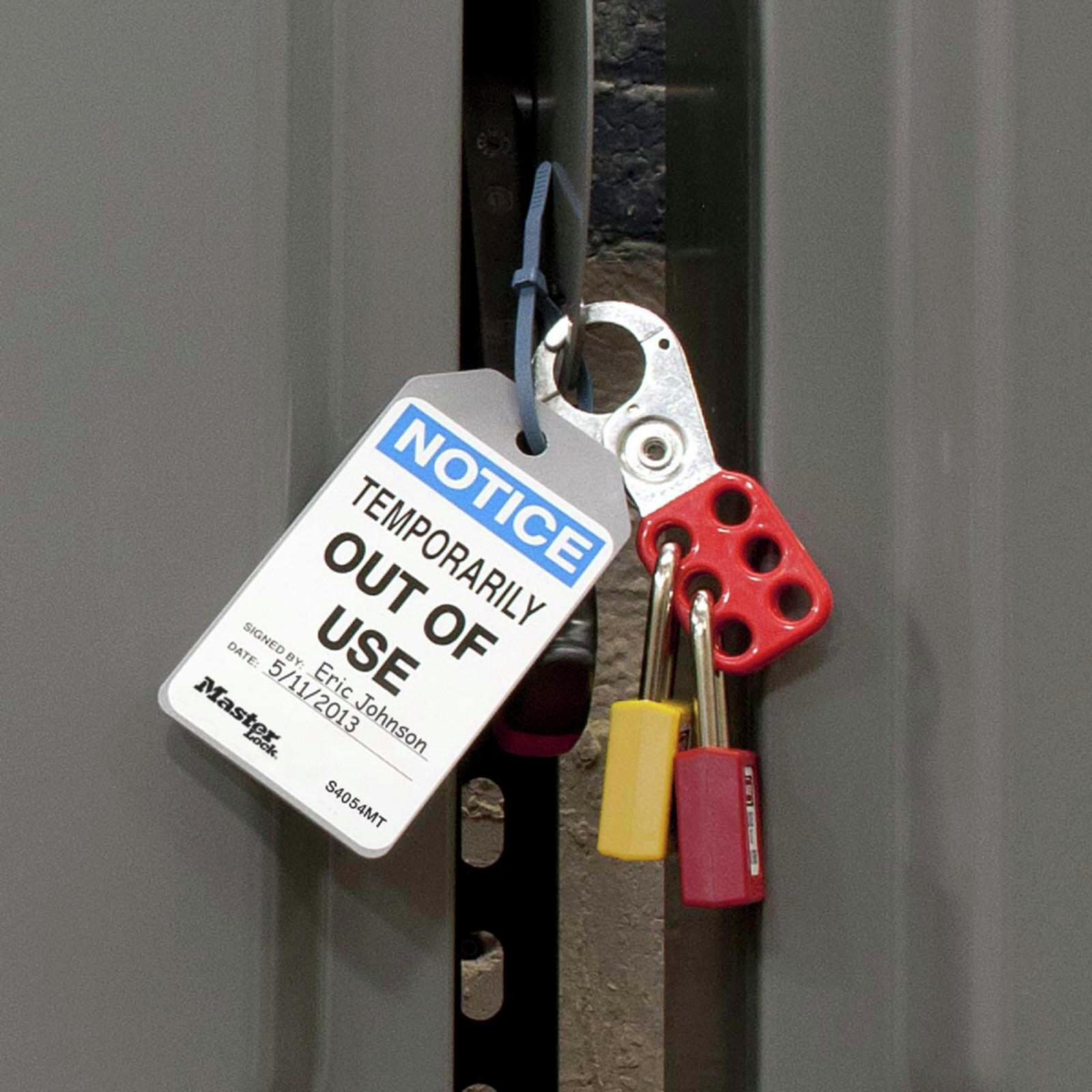 Master Lock 25mm Diameter Jaws 420 Lockout Hasp 4 Master Lock 25mm Diameter Jaws 420 Lockout Hasp