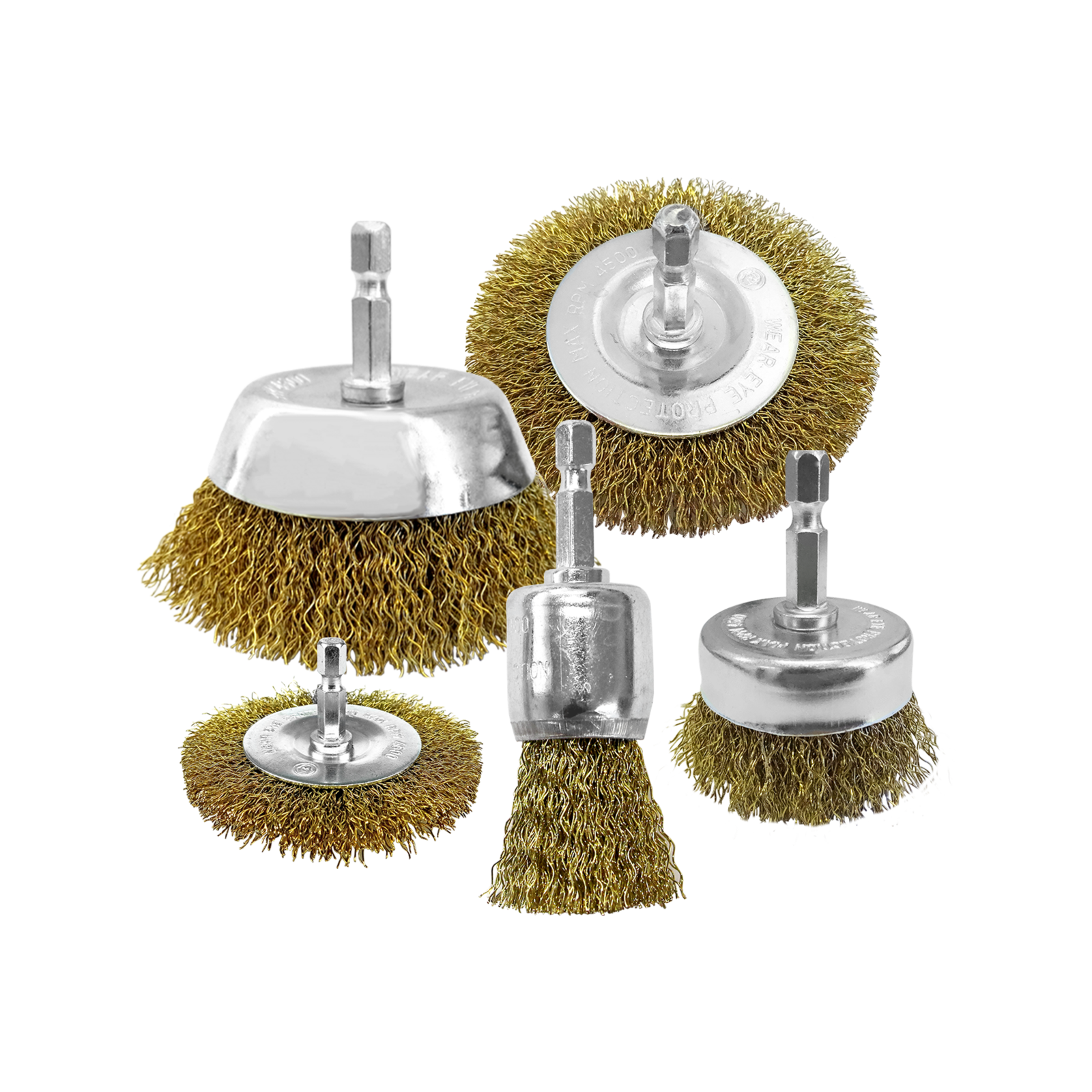 Josco 5 Piece Drill Brush Kit