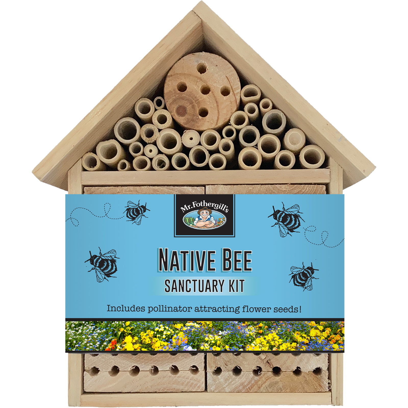 Mr Fothergill's Native Bee Sanctuary Kit - Native Bee