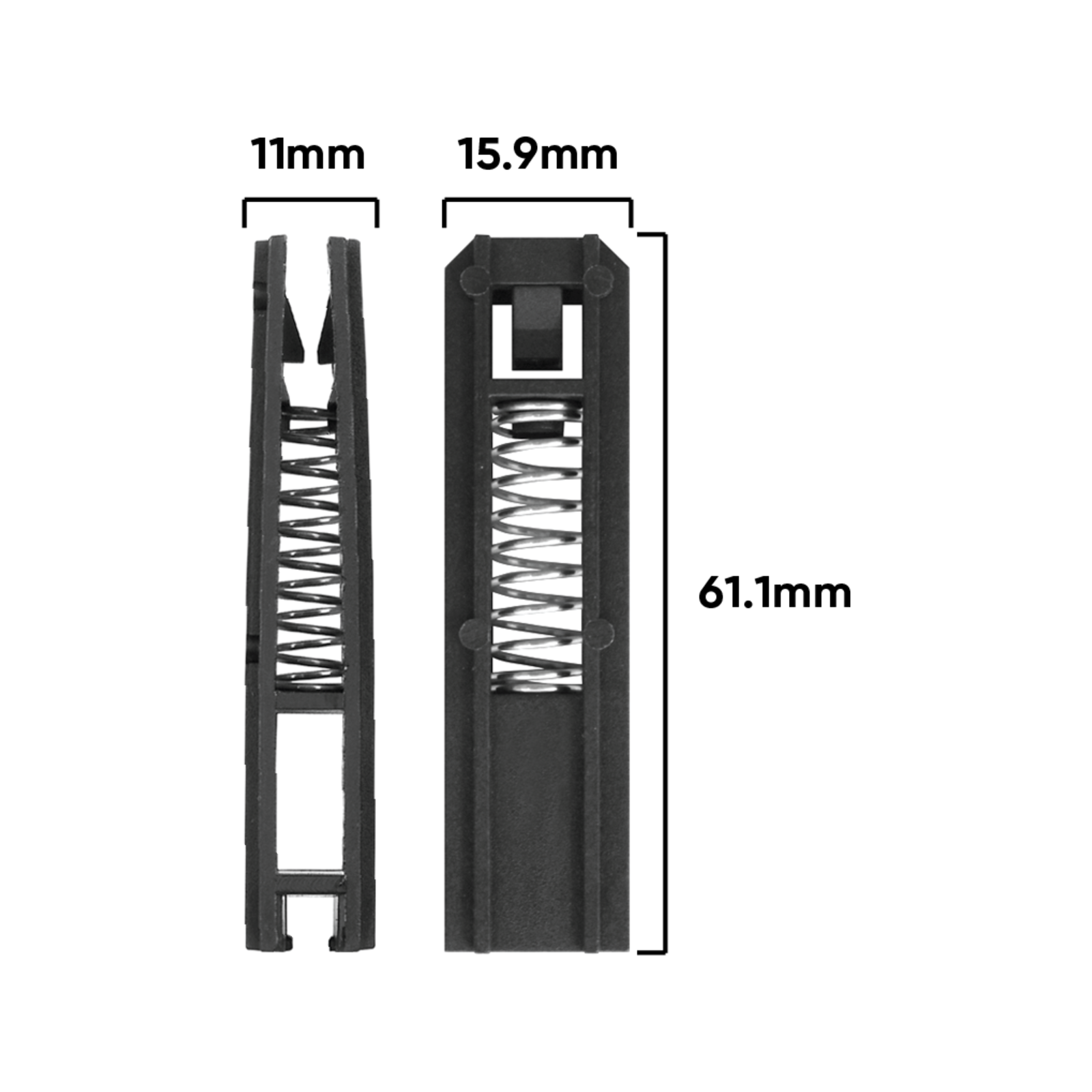 Rolltrak Screen Door Bottom Guide