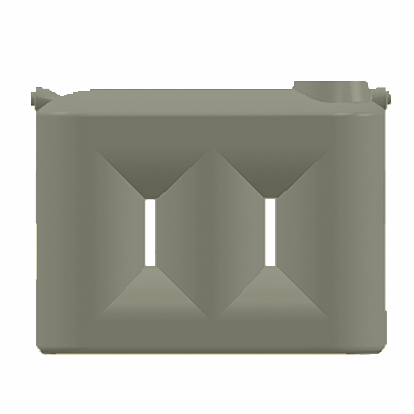 Clark 2000L Poly Slim Water Tank - Mangrove