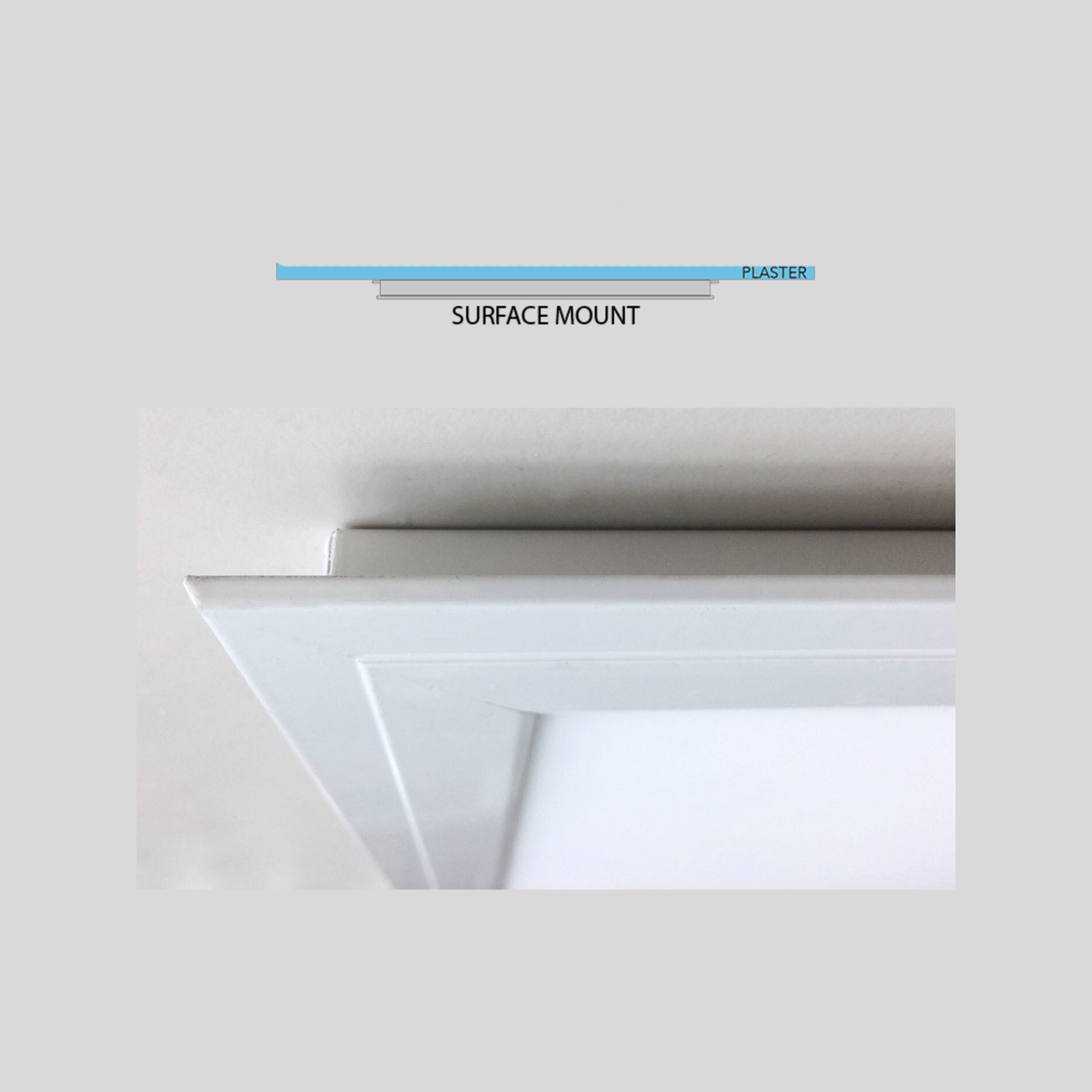 illume PRO 600mm Square Surface Mount Skylight Alternative 5 illume PRO 600mm Square Surface Mount Skylight Alternative