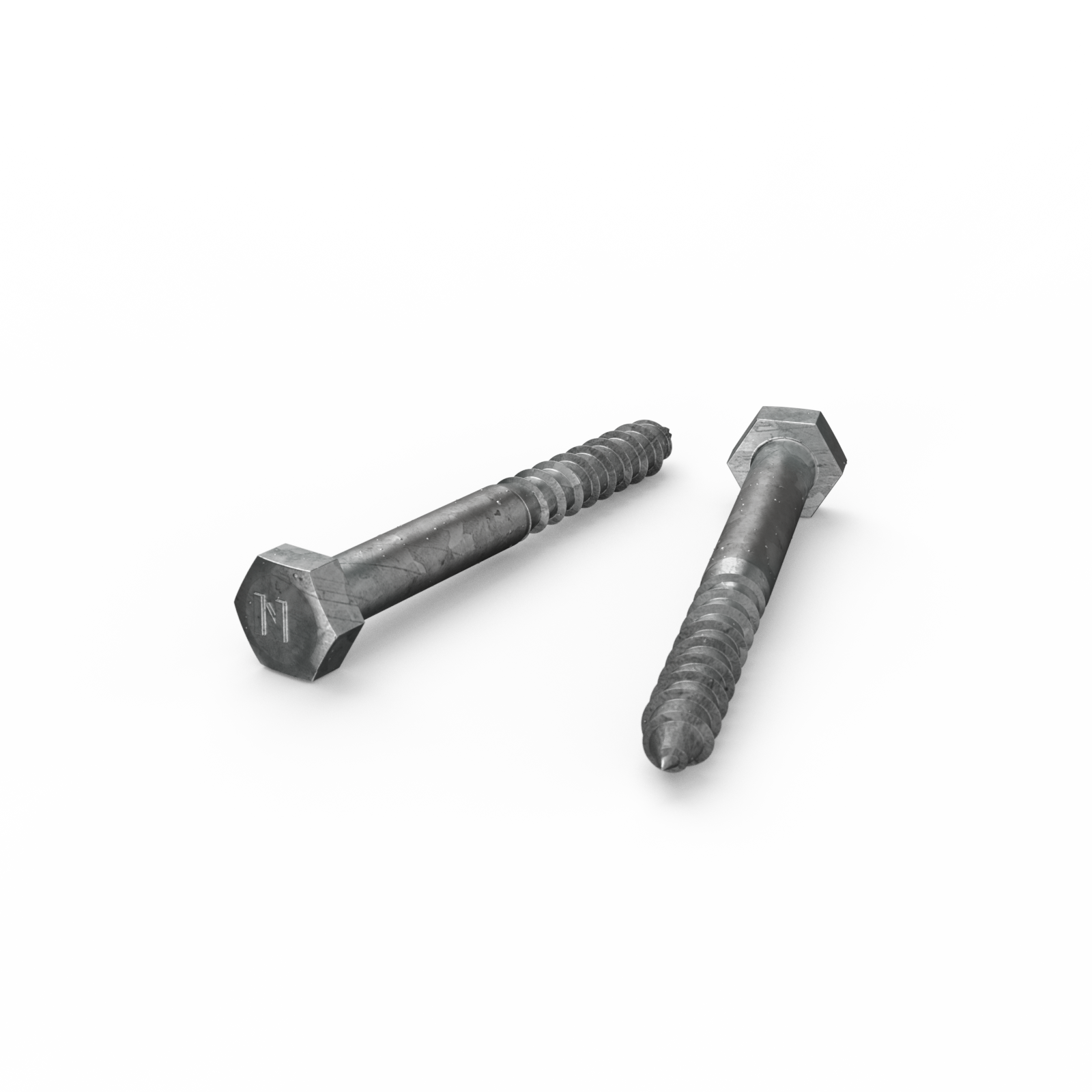 ZENITH M8 x 75mm Hot Dip Galvanised Hex Head Coach Screws - 25 Pack 4 ZENITH M8 x 75mm Hot Dip Galvanised Hex Head Coach Screws - 25 Pack