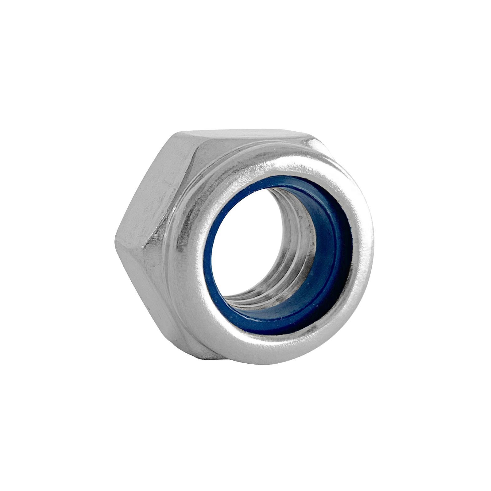 Pinnacle 3/16" Stainless Steel Nylon Lock Nut - 6 Pack