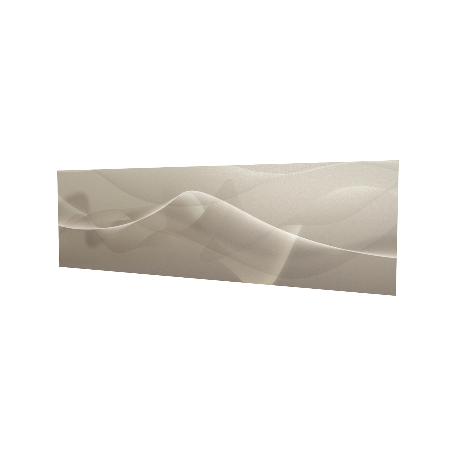 Bellessi 650mm x 895mm x 5mm Motiv Glass Filler Panel - Desert Smoke