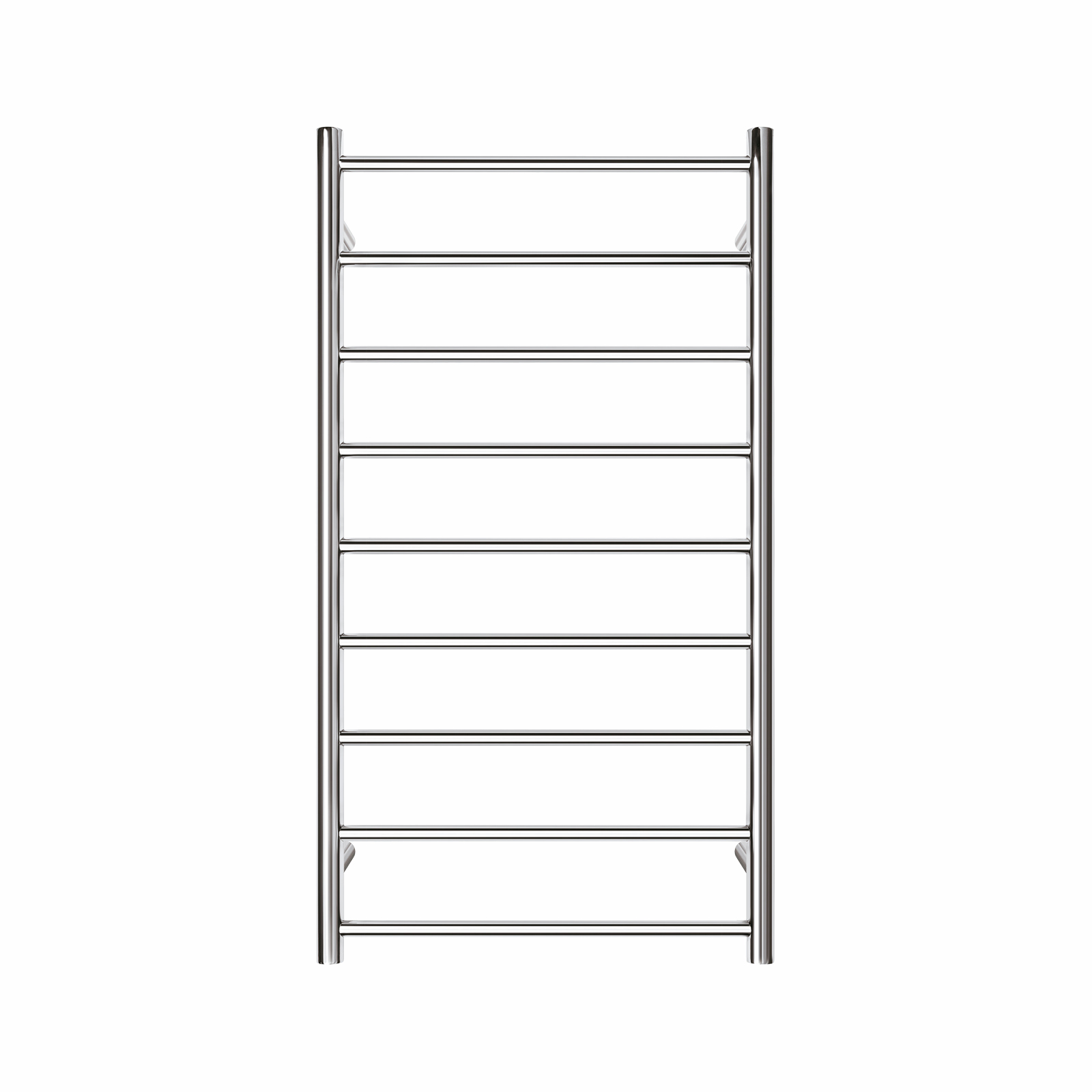 Forme Dakota 9 Bar Round Narrow Profile Heated Towel Rail