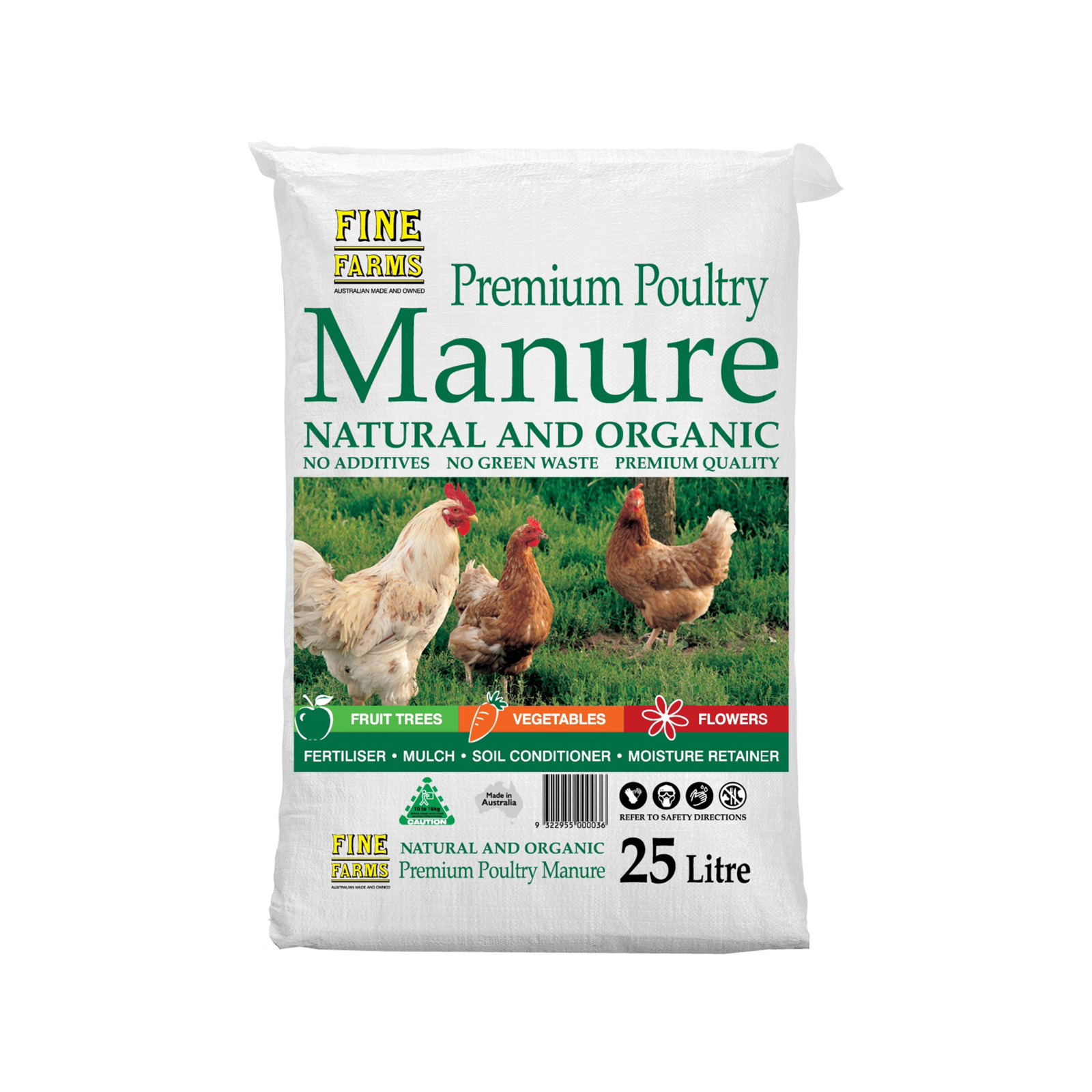 Fine Farms 25L Poultry Manure