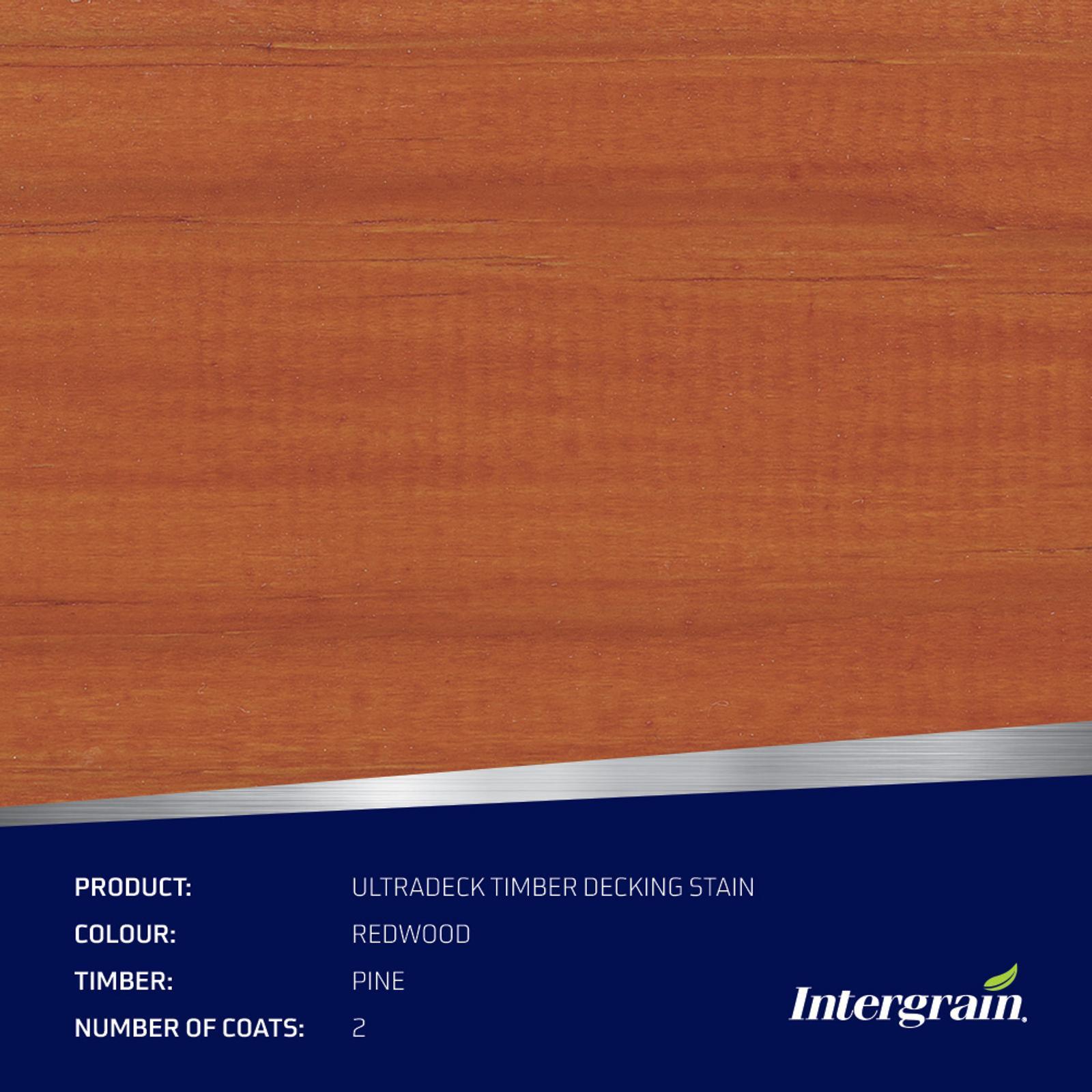 Intergrain 250ml Redwood NaturalStain Timber Stain