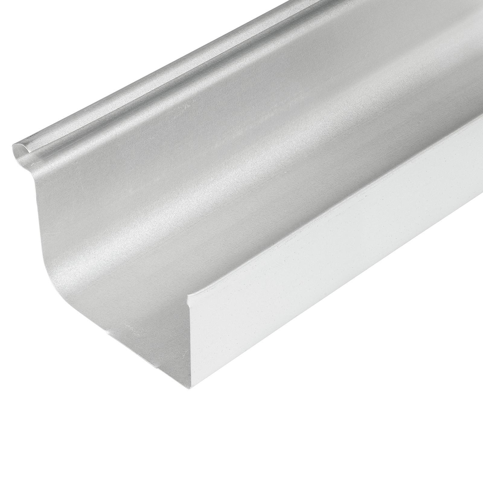 Fielders 115mm x 2.4m Zinc Quad Gutter
