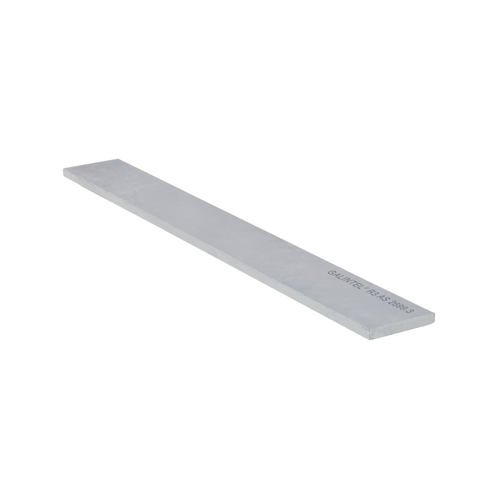 Galintel 75mm x 10mm x 1700mm Galvanised Flat Lintel Flat Bar