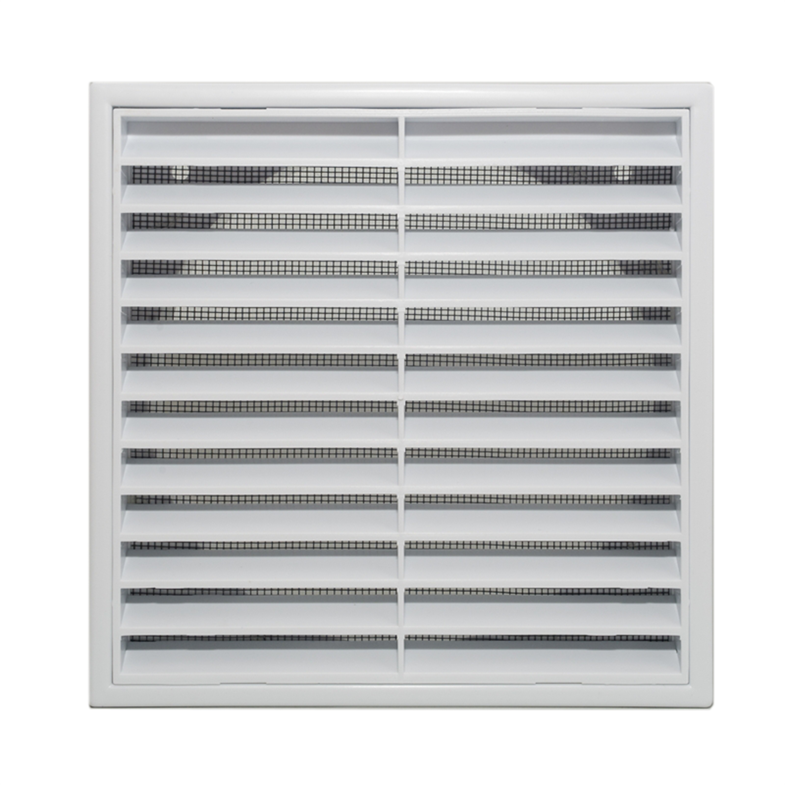 Builders Edge 150mm White Grill Vent with Insect Screen