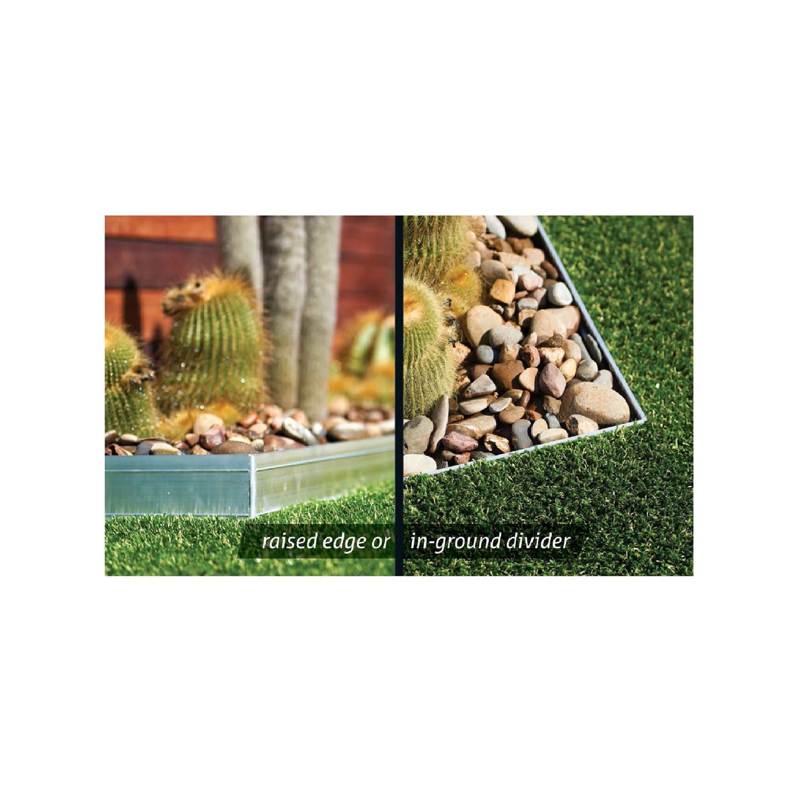 Tuff Edge 2m Olive Powder Coated Aluminium Garden Edge - 6 Pack 3 Tuff Edge 2m Olive Powder Coated Aluminium Garden Edge - 6 Pack