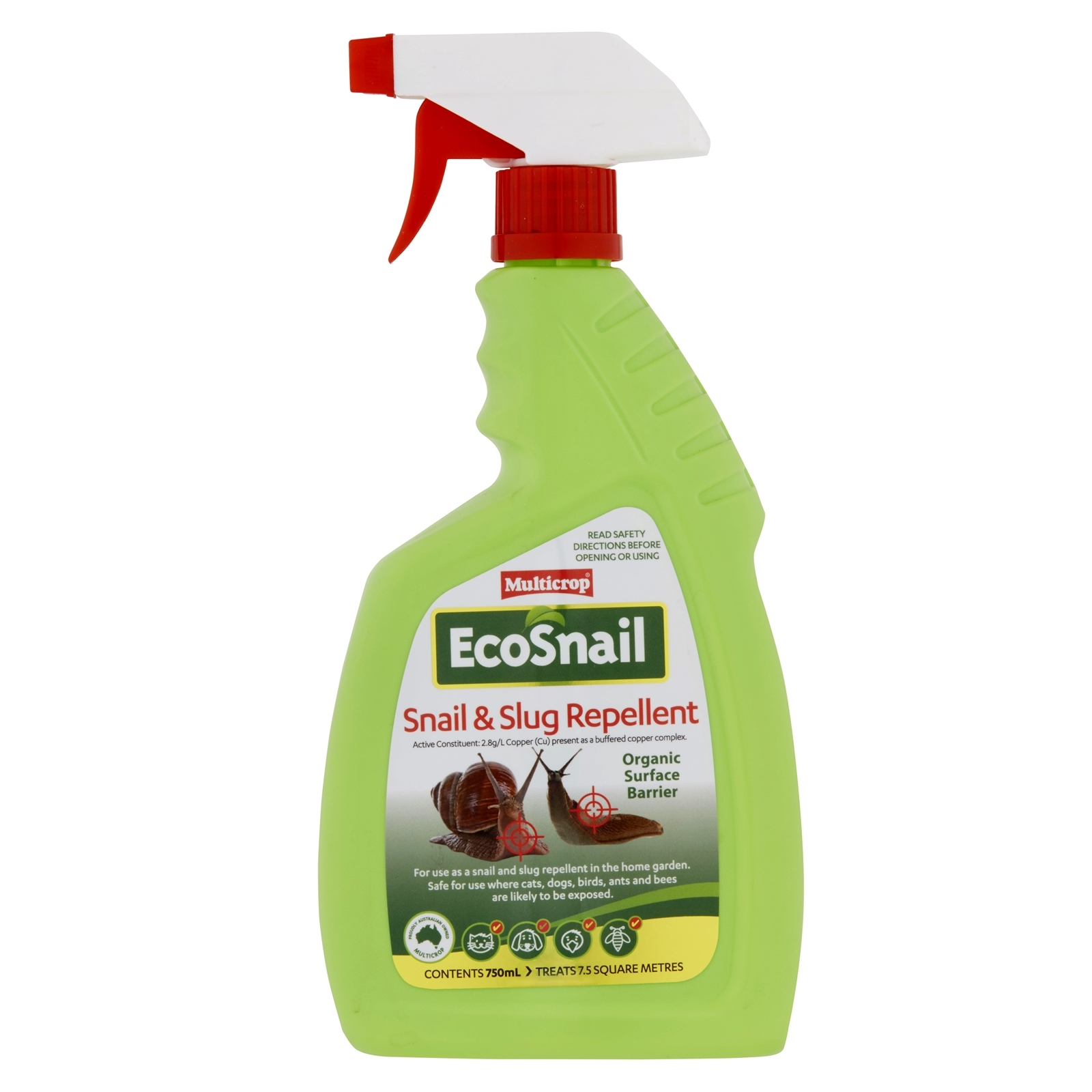 Multicrop 750ml EcoSnail And Slug Repellent