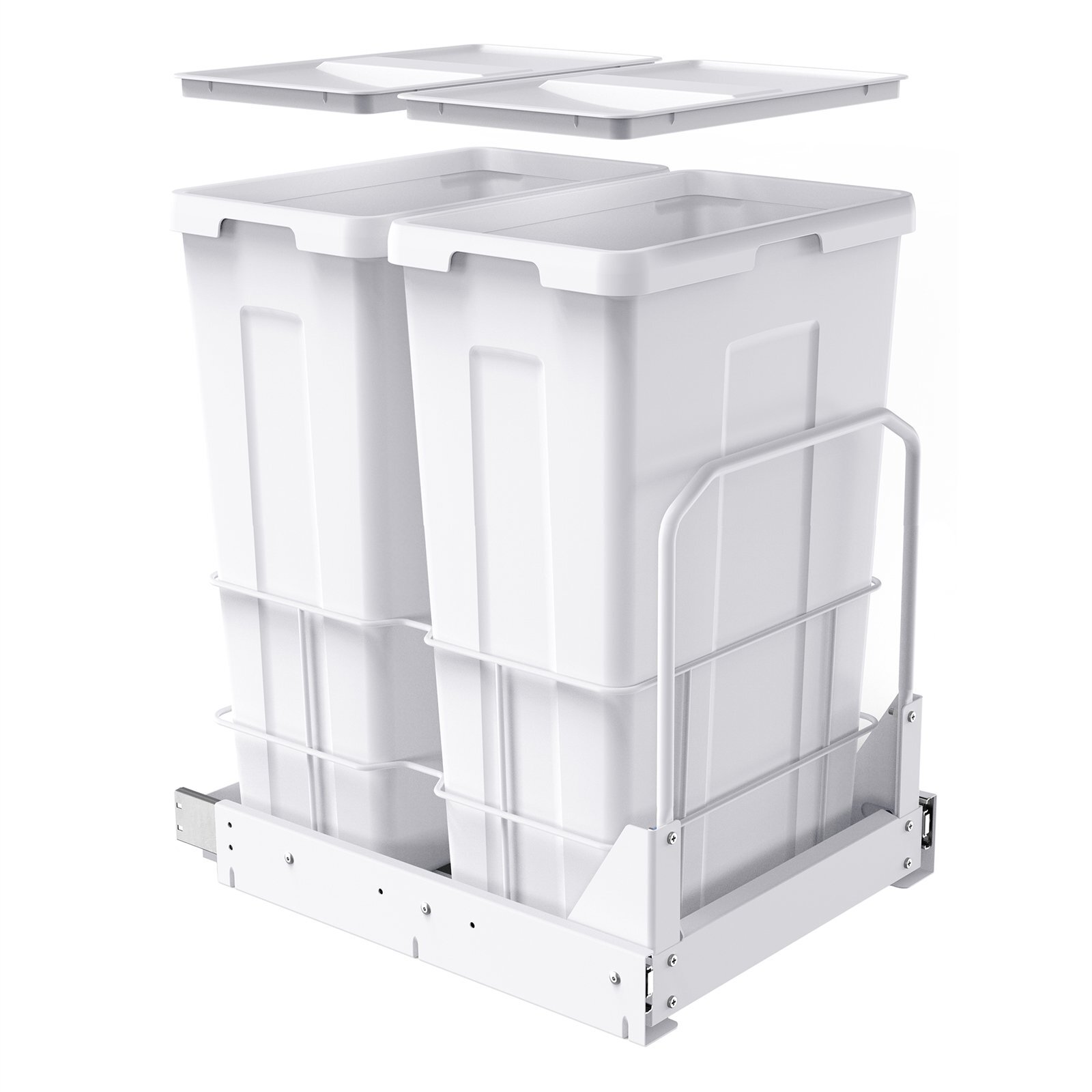 Kaboodle 2 x 35L Base Mount Pullout Bin
