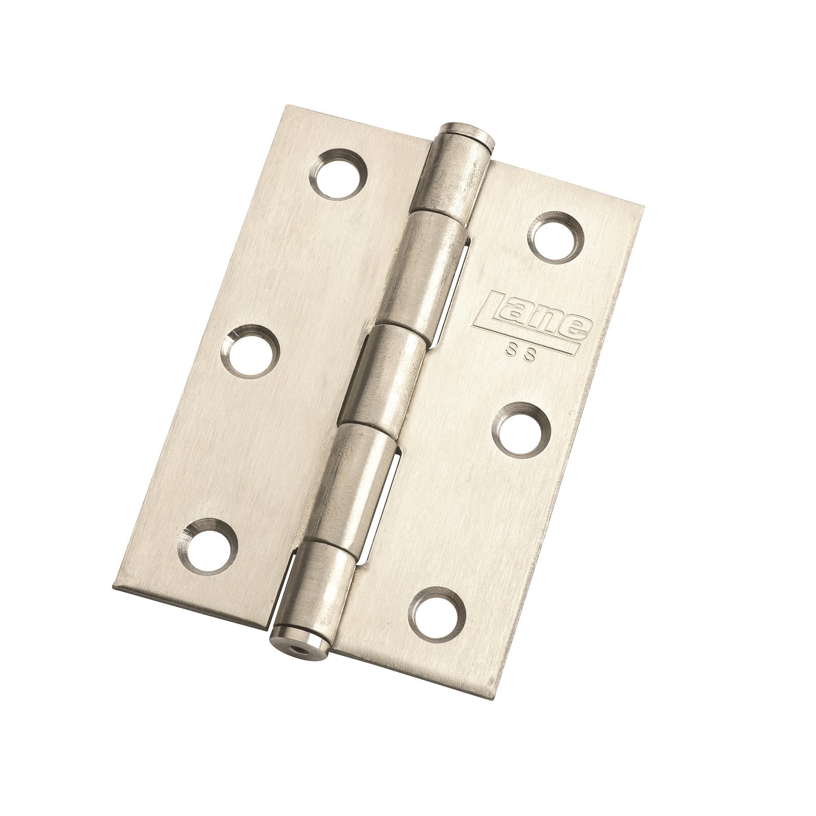 Lane 85mm Satin Stainless Steel Architectural Fixed Pin Butt Hinge -  20 Pack