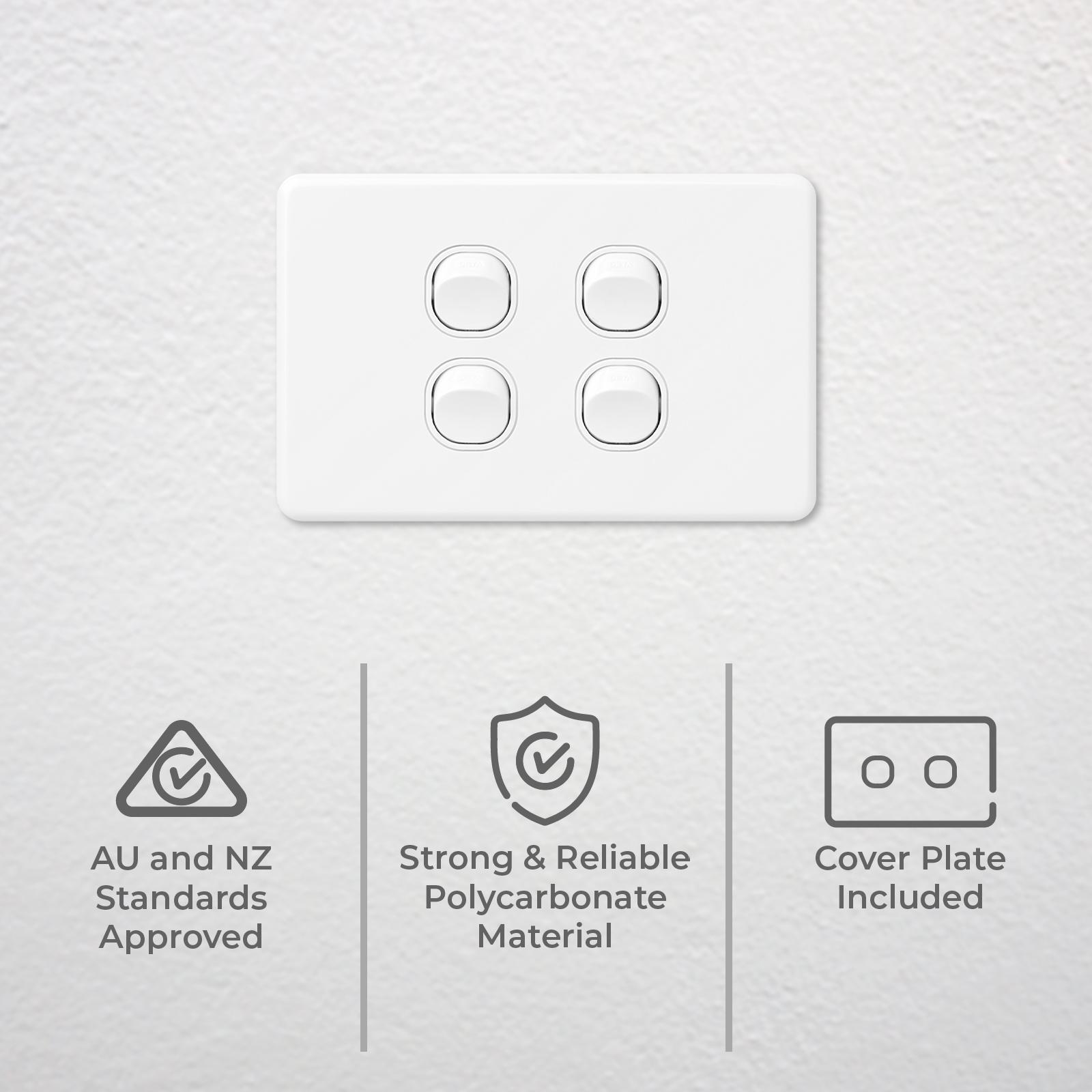 DETA X6 White Quad Switch