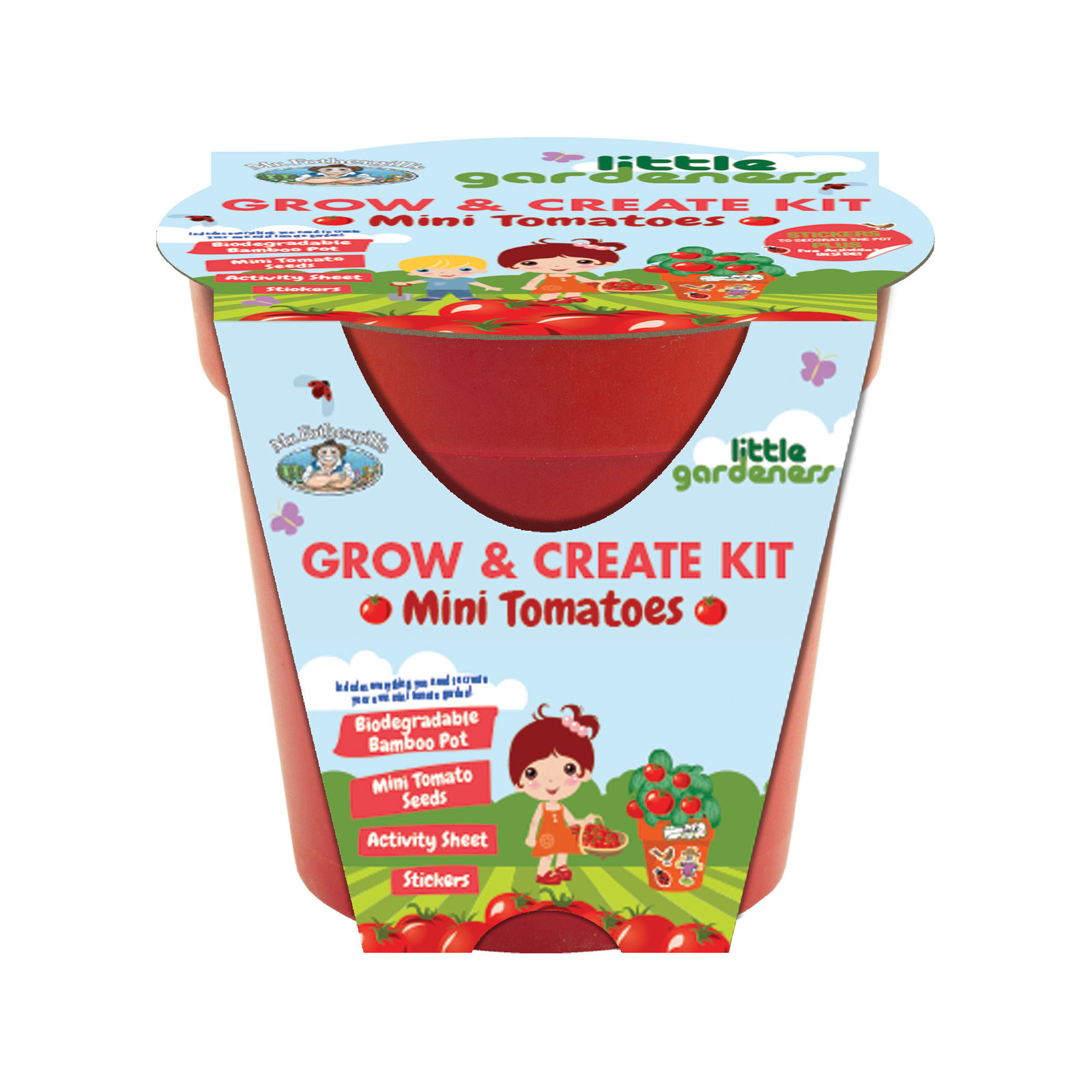 Mr Fothergill's Little Gardeners Mini Tomato Grow And Create Kit