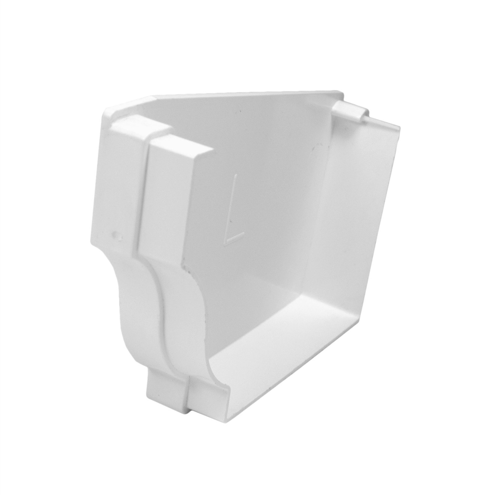 Icon PVC Lefthand Gutter Stop End