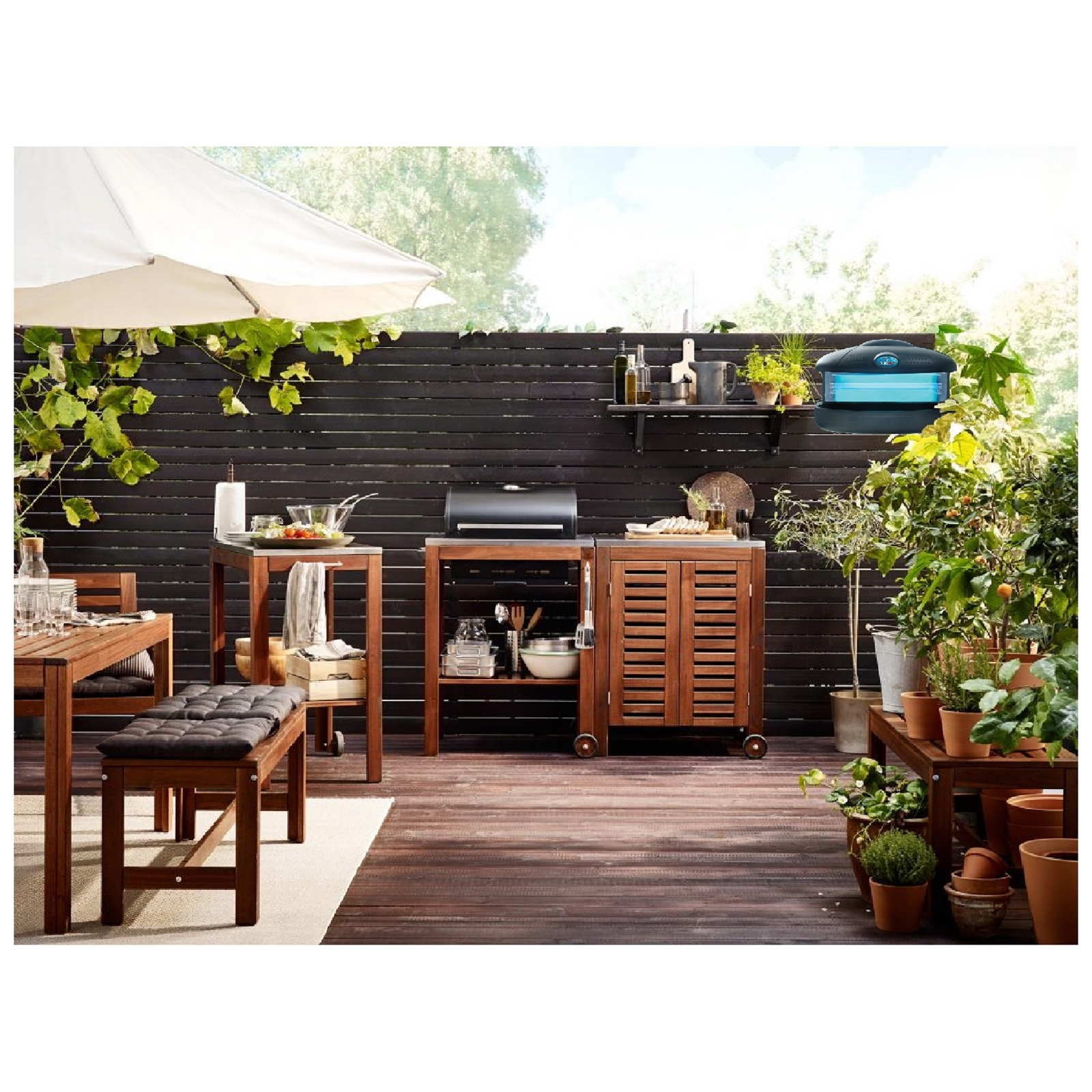 Yard Guard Bug Vac Flying Insect Trapper 4 Yard Guard Bug Vac Flying Insect Trapper