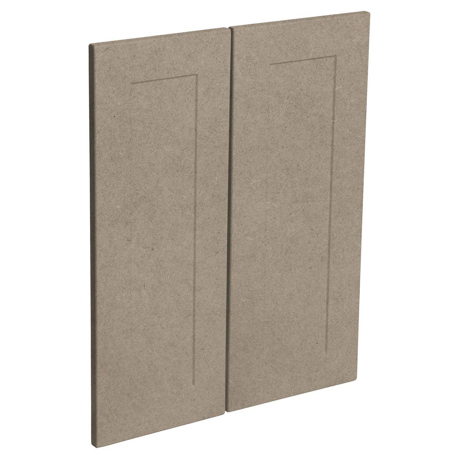 Kaboodle Raw Board Alpine Corner Wall Cabinet Doors - 2 Pack
