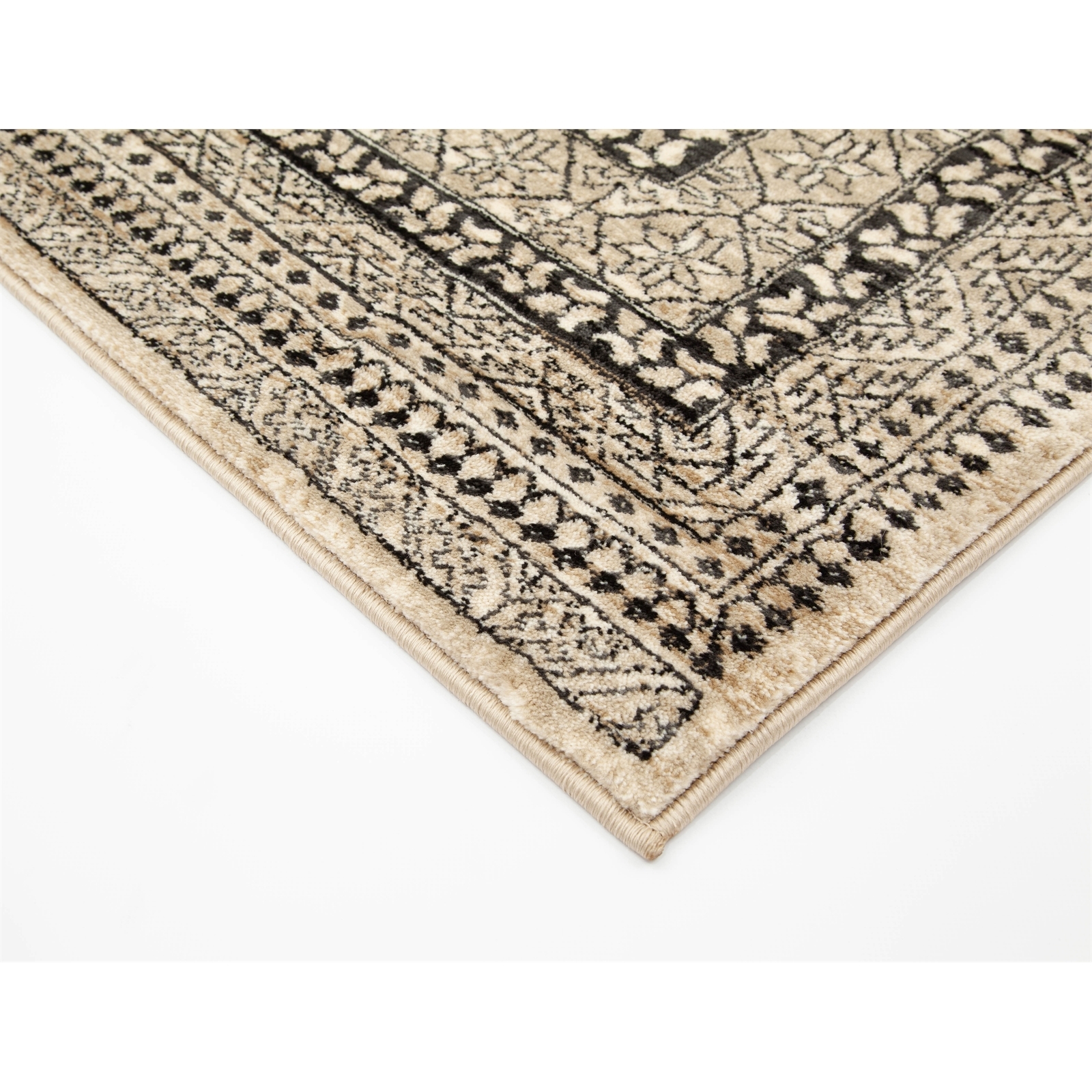 Romantic 200 x 290cm Bokhara Beige Rug