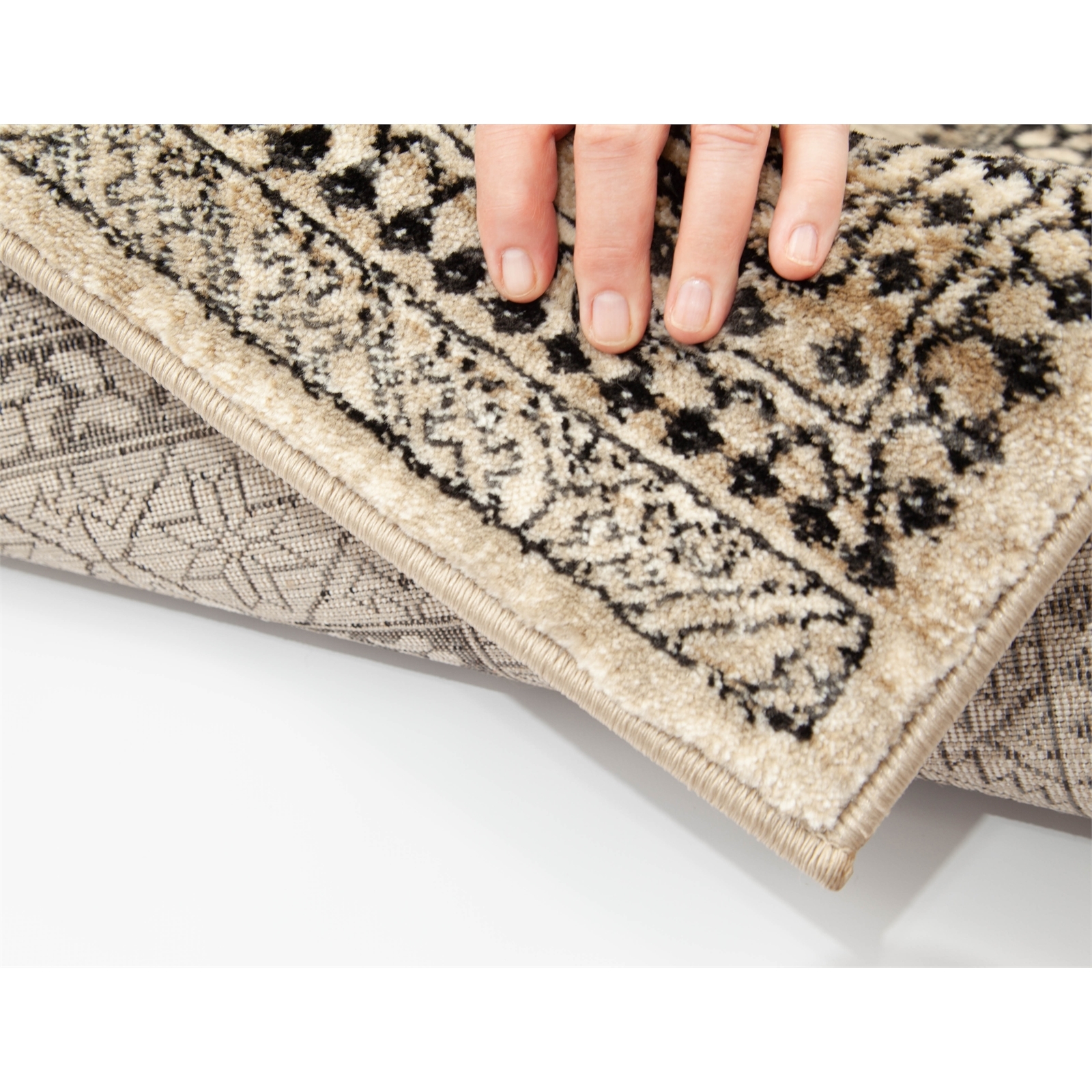 Romantic 200 x 290cm Bokhara Beige Rug 3 Romantic 200 x 290cm Bokhara Beige Rug