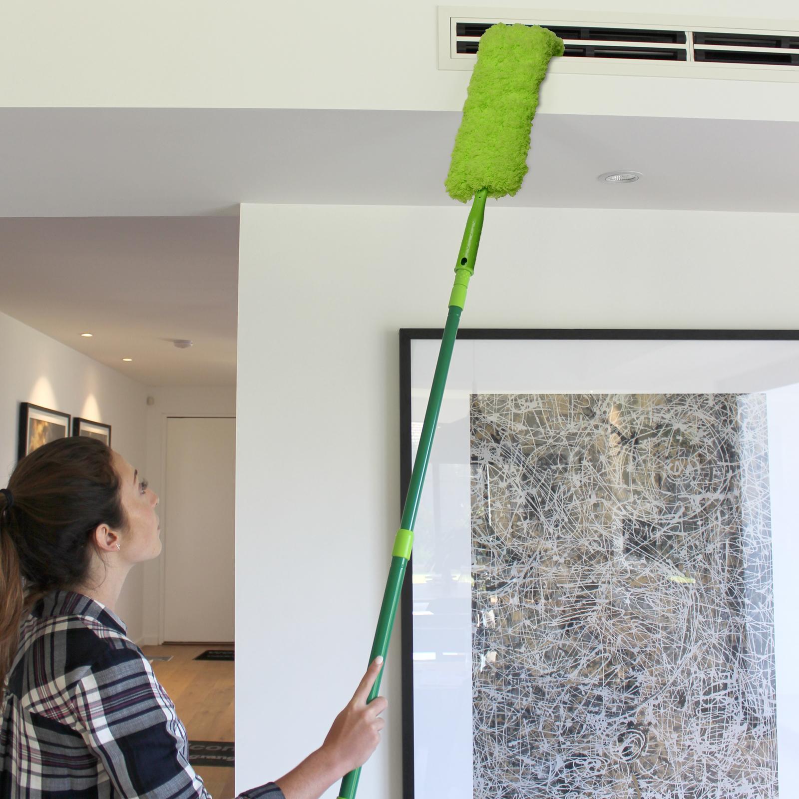 Sabco Extendable Feathered Microfibre Duster With Flexible Head