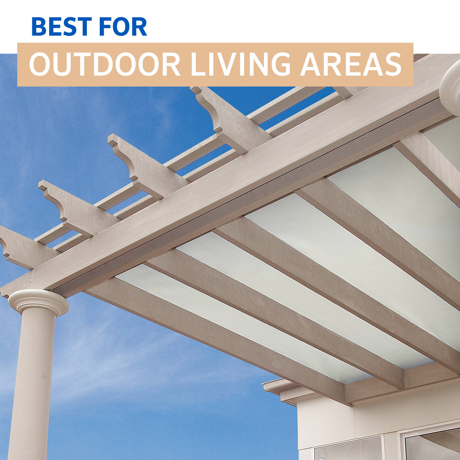 Coolaroo 1.83m Wide Natural Weatherproof Shade Cloth - Per Metre 4 Coolaroo 1.83m Wide Natural Weatherproof Shade Cloth - Per Metre