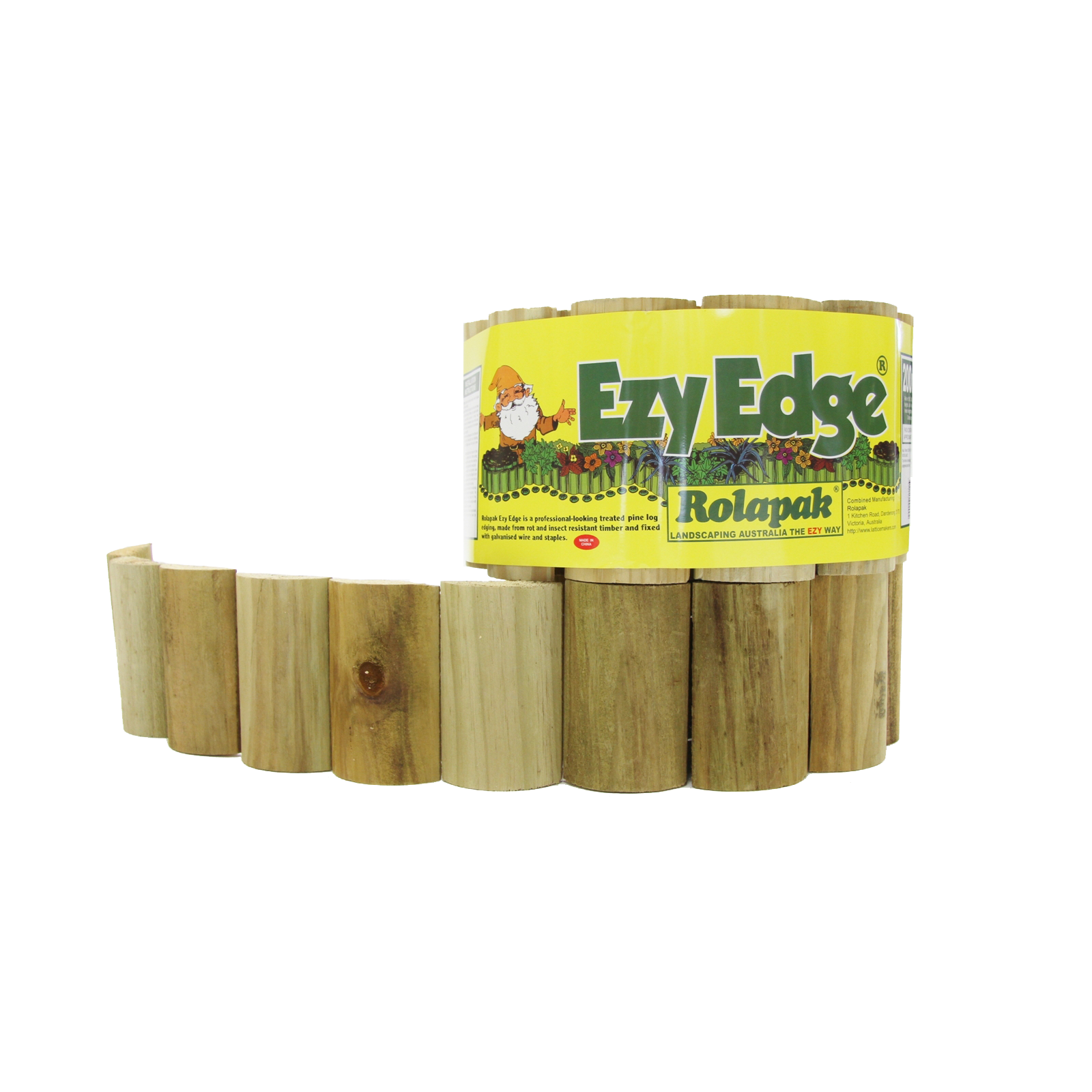 Rola Pak 150mm x 2.8m (approx) Treated Pine Ezy Edge Garden Edging