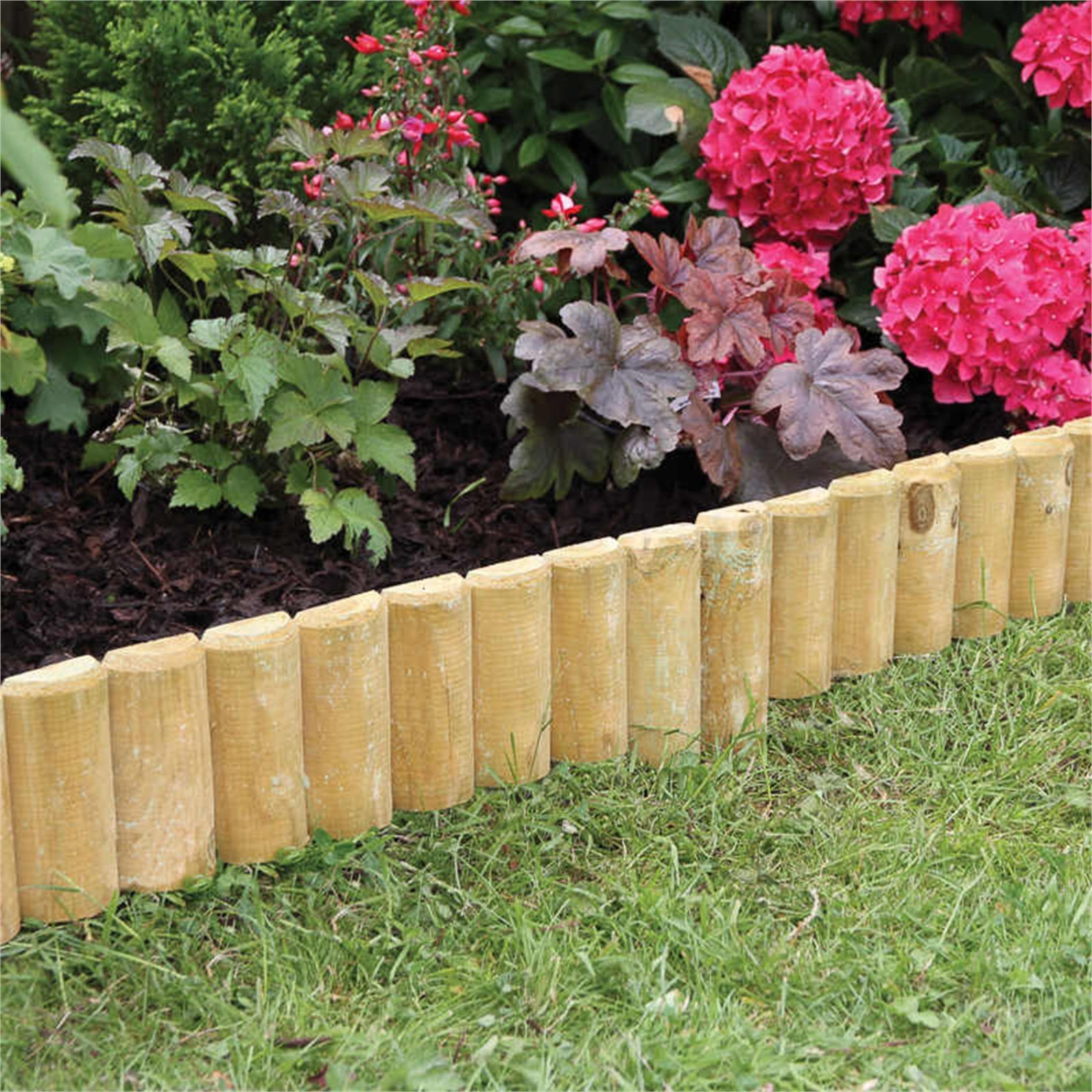 Rola Pak 150mm x 2.8m (approx) Treated Pine Ezy Edge Garden Edging 3 Rola Pak 150mm x 2.8m (approx) Treated Pine Ezy Edge Garden Edging
