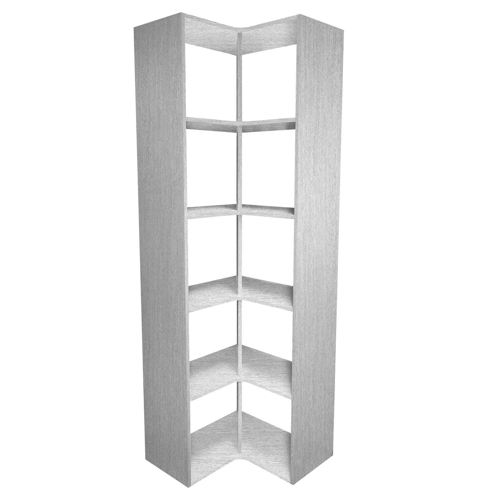 Lugna 1776 x 682 x 390mm Mist 5 x 2 Cube Corner Unit