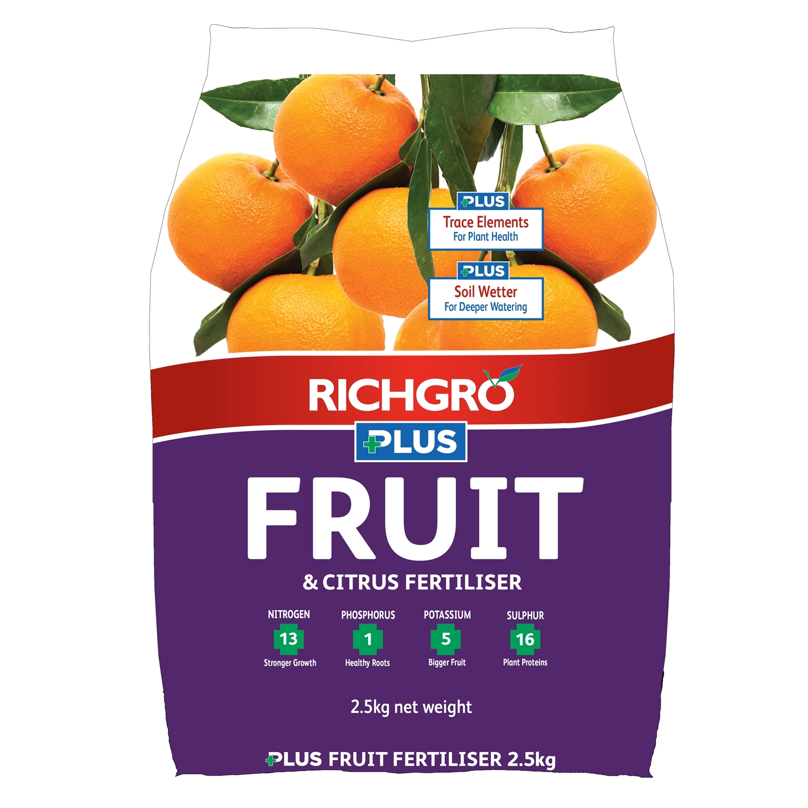 Richgro Plus 2.5kg Fruit and Citrus Fertiliser - 2.5kg