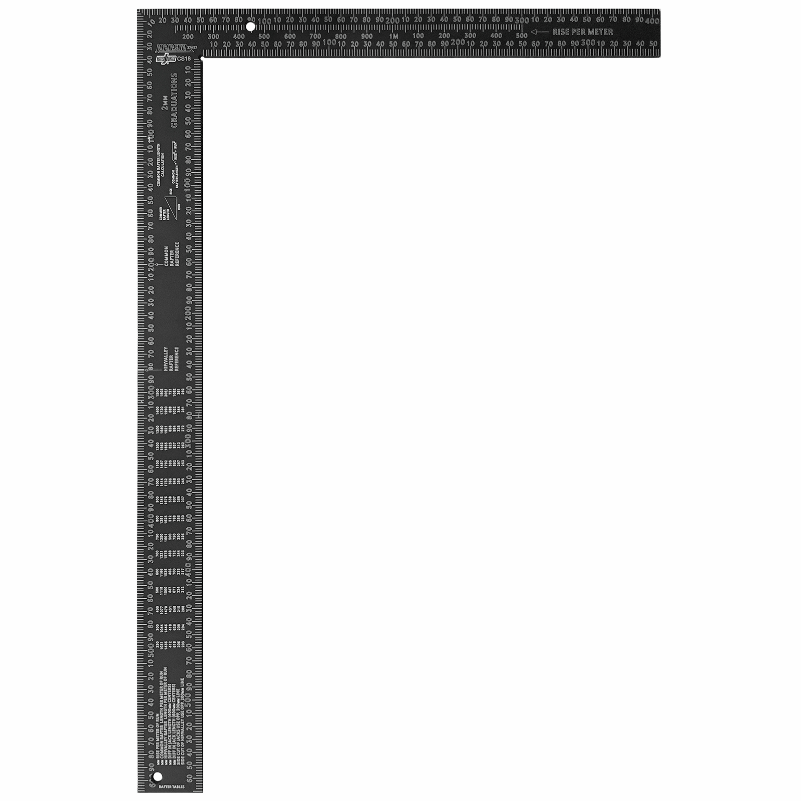 Johnson 400 x 600mm Big J Pro Aluminium Framing Square