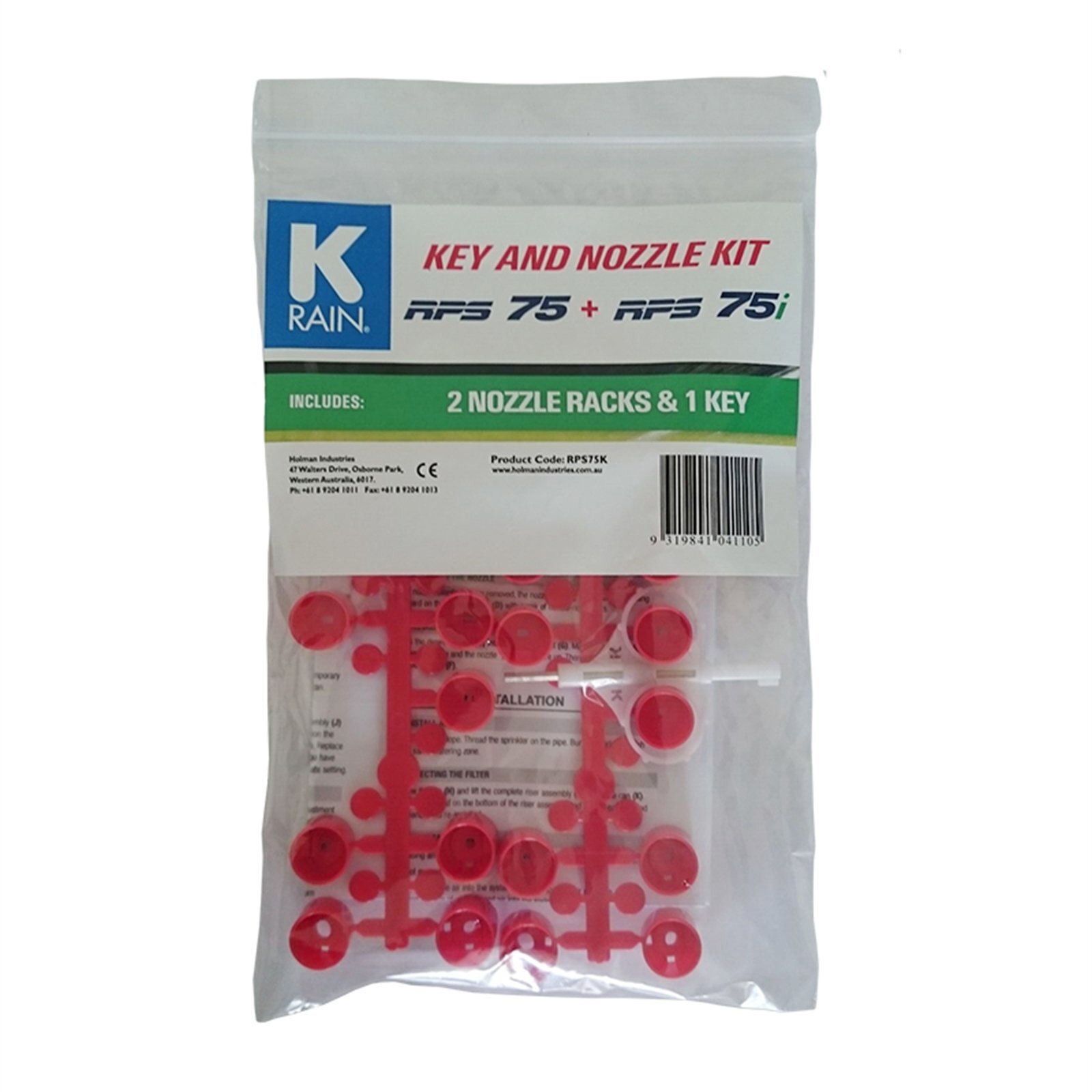 K-Rain Key And Nozzle Kit