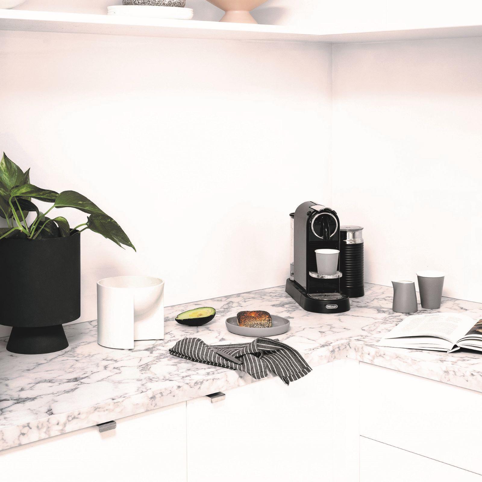 Kaboodle 38 x 900mm Biancoccino Compact Radius Customisable Benchtop