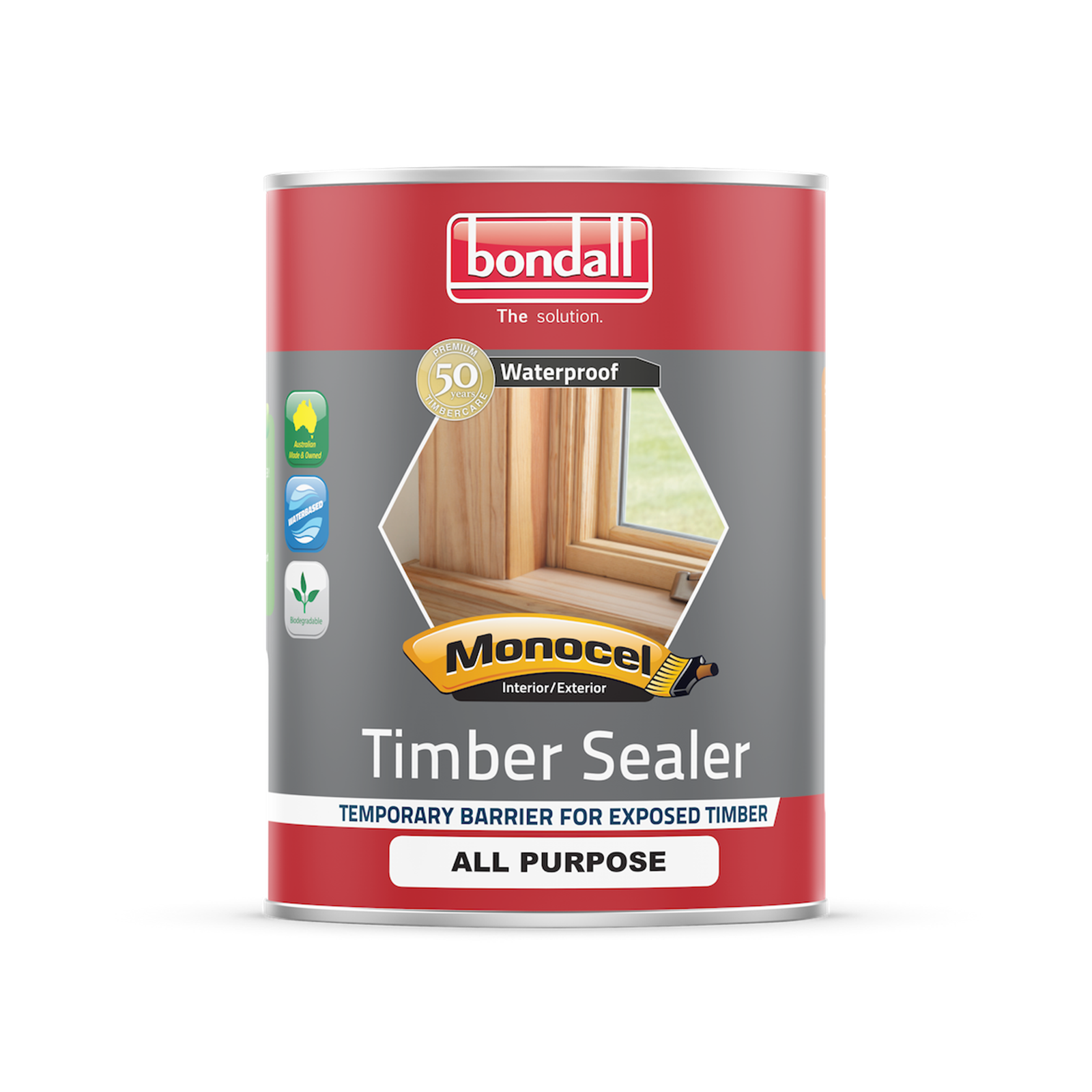 Bondall Monocel 4L All Purpose Timber Sealer