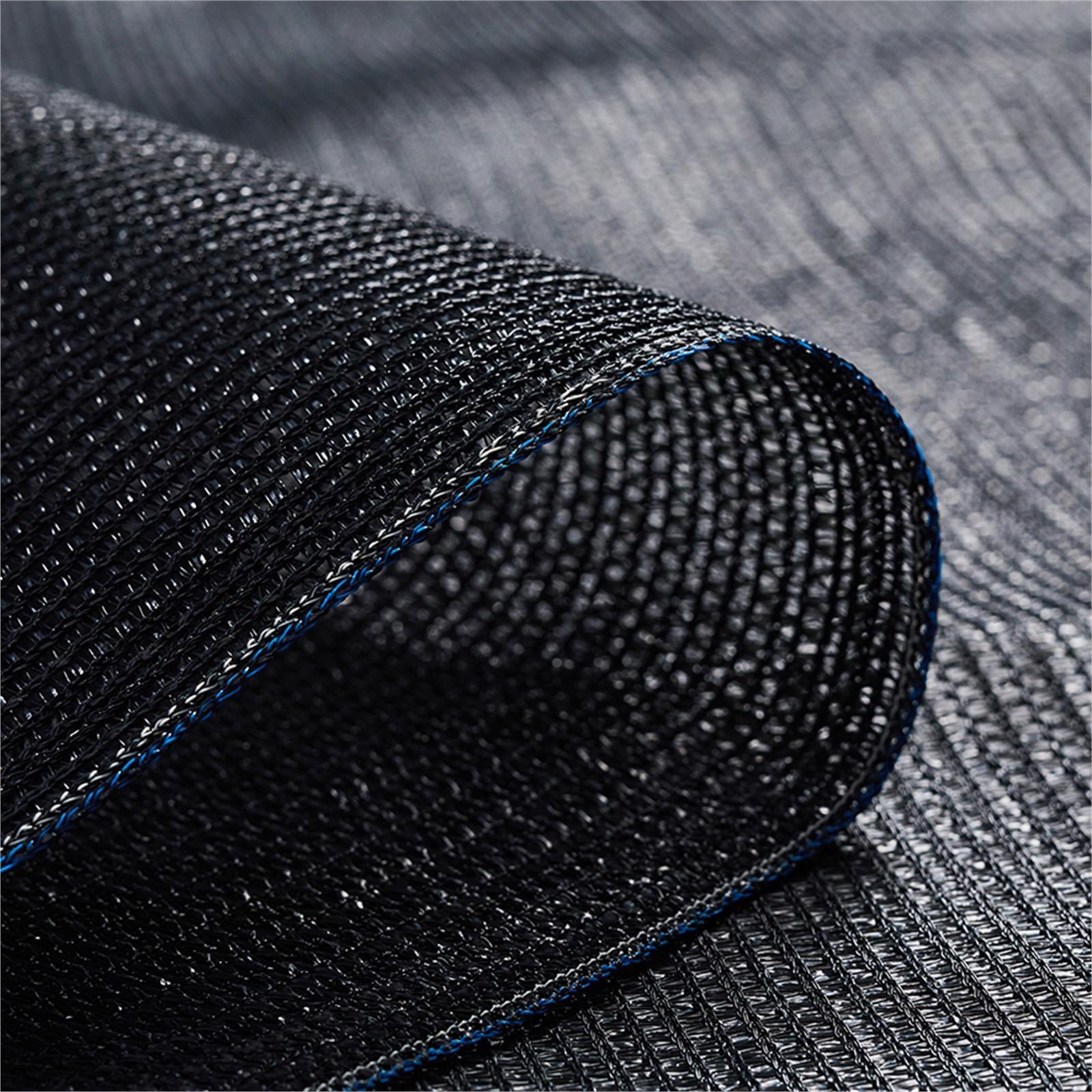 Coolaroo 3.66m Wide Graphite Heavy-Duty Screening Shade Cloth 70% UV Block - P/Mtr