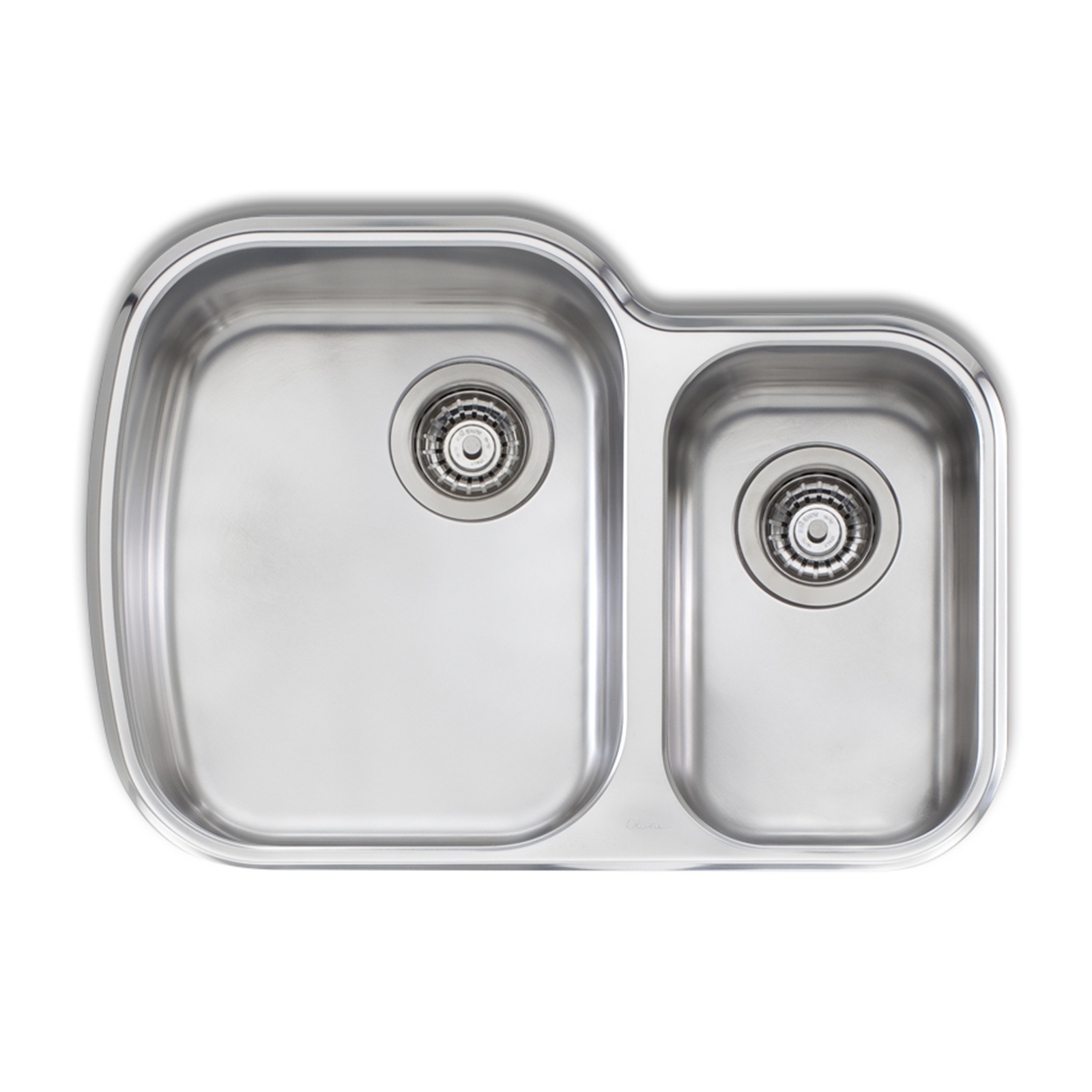Oliveri 675 x 500mm 1.5 Bowl Monet Undermount Sink
