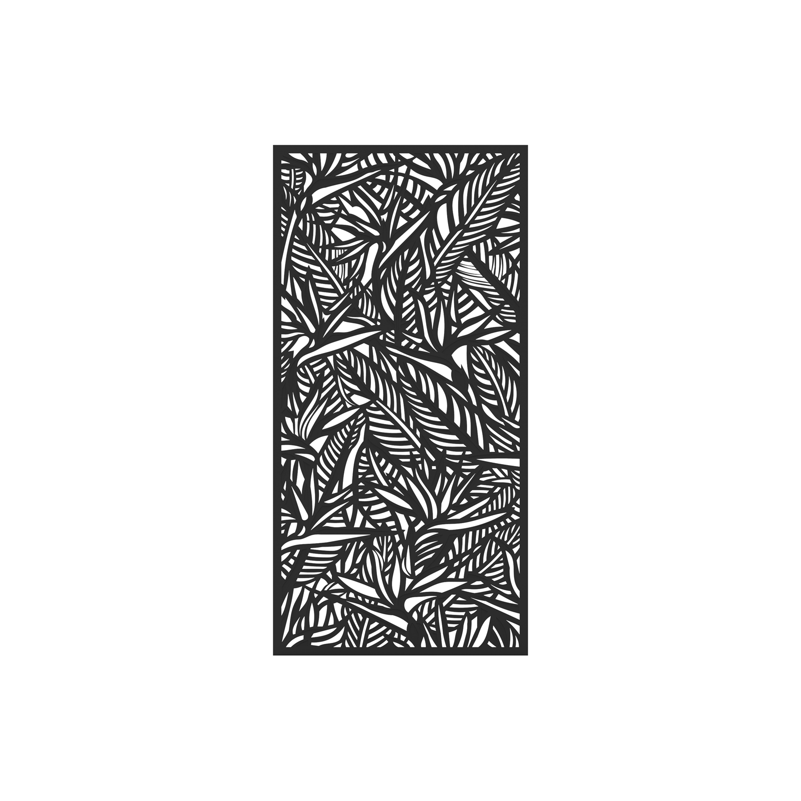 Jack Matrix 1810 x 905mm Bird of Paradise Screen Panel with Frame