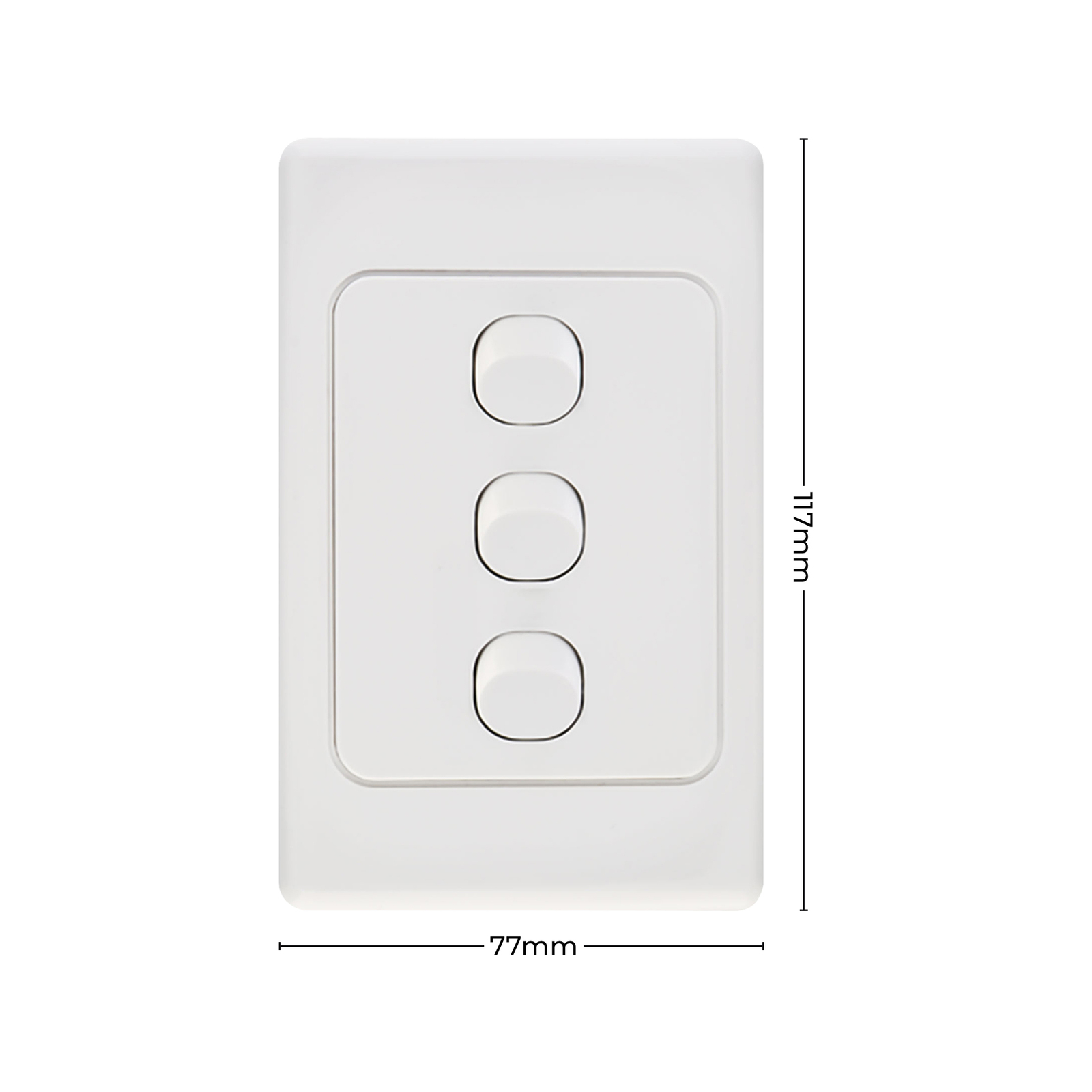 DETA Triple Vertical Switch 4 DETA Triple Vertical Switch