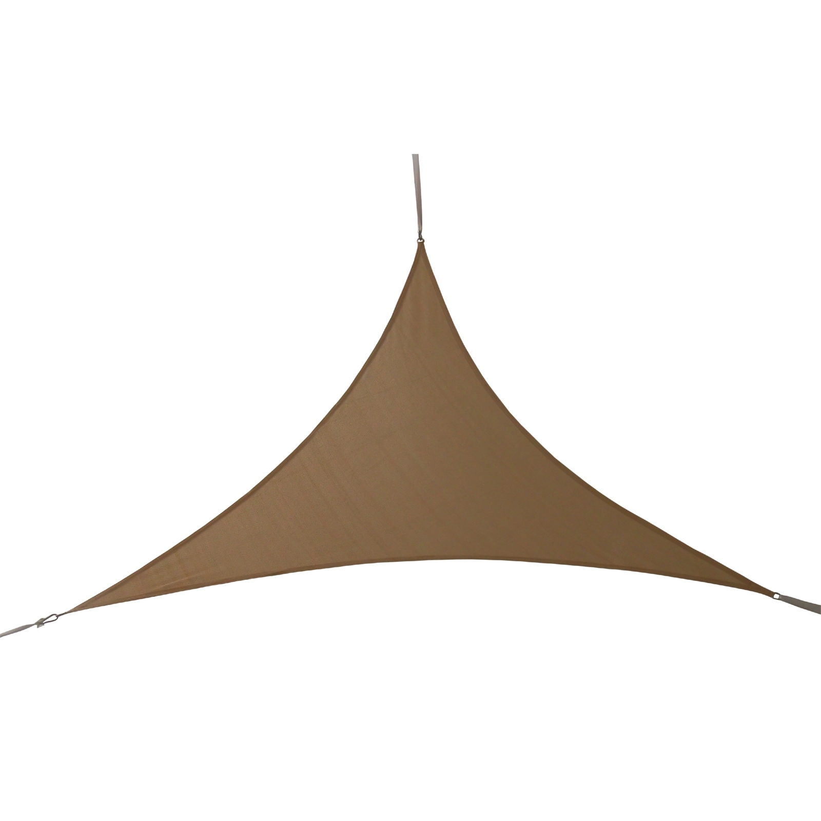 Marquee 3 x 3m Beige Triangle Shade Sail - Beige